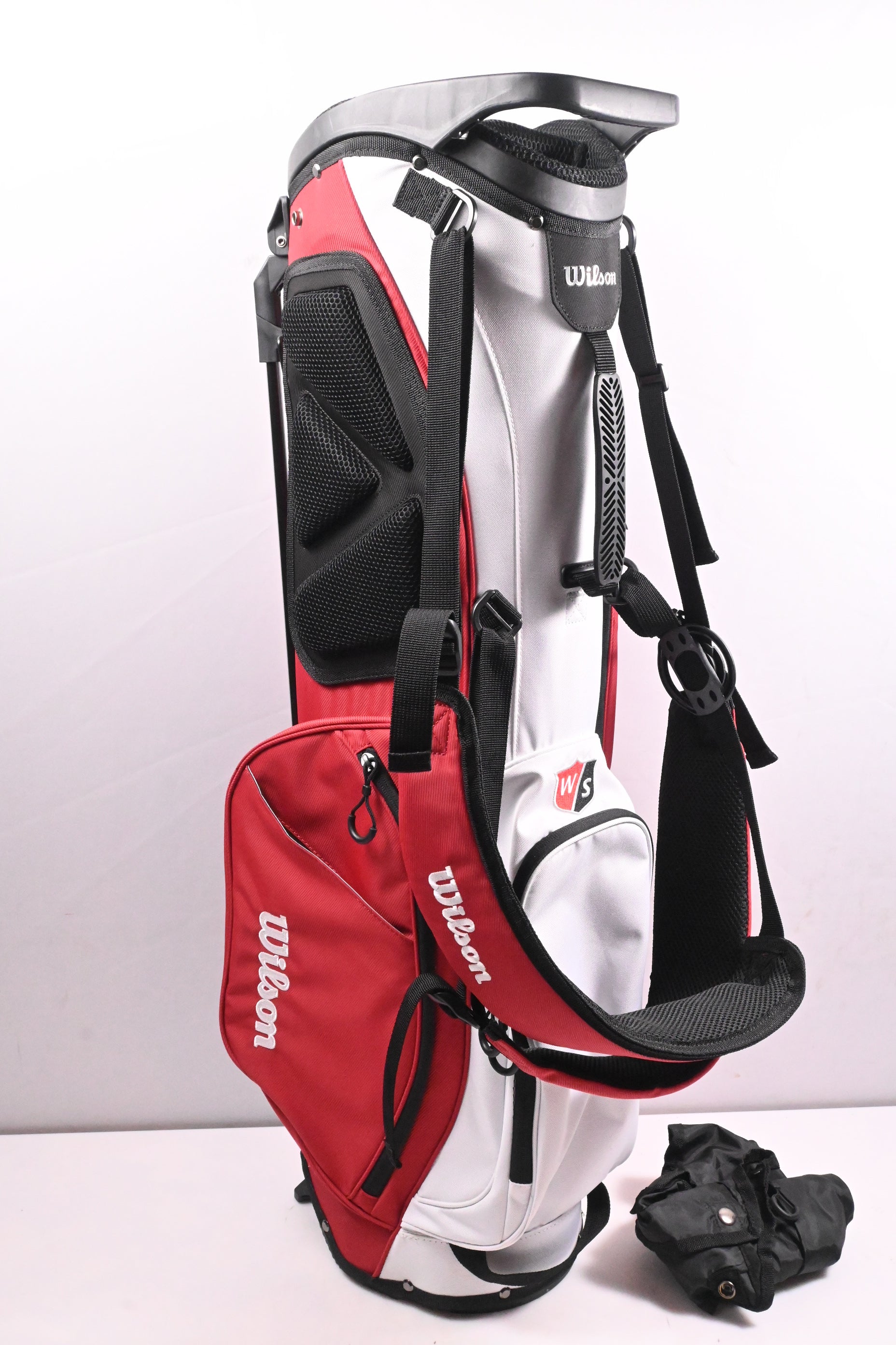 Wilson Staff EXO Lite Stand Bag / 4-Way Divider / Red, White