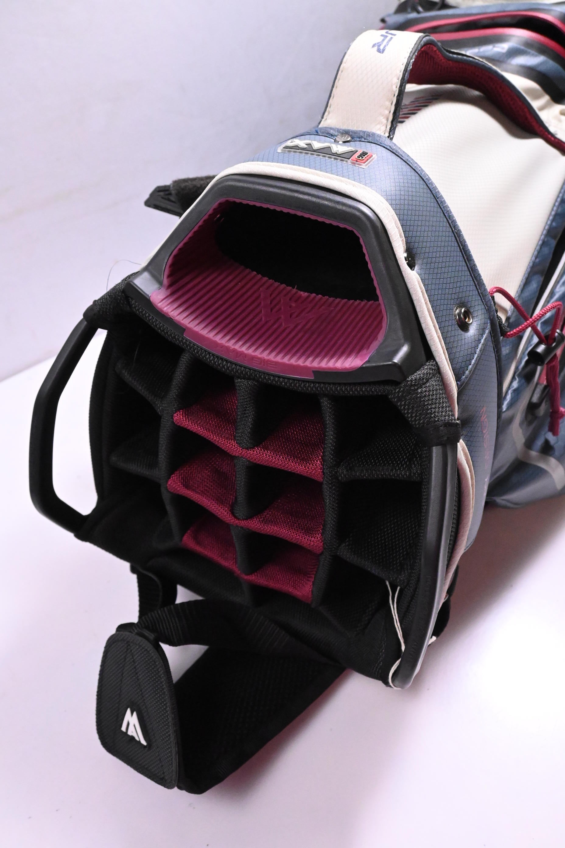 Big Max Dri-Lite Tour 14.0 Cart Bag / 14-Way Divider / Blue, Grey