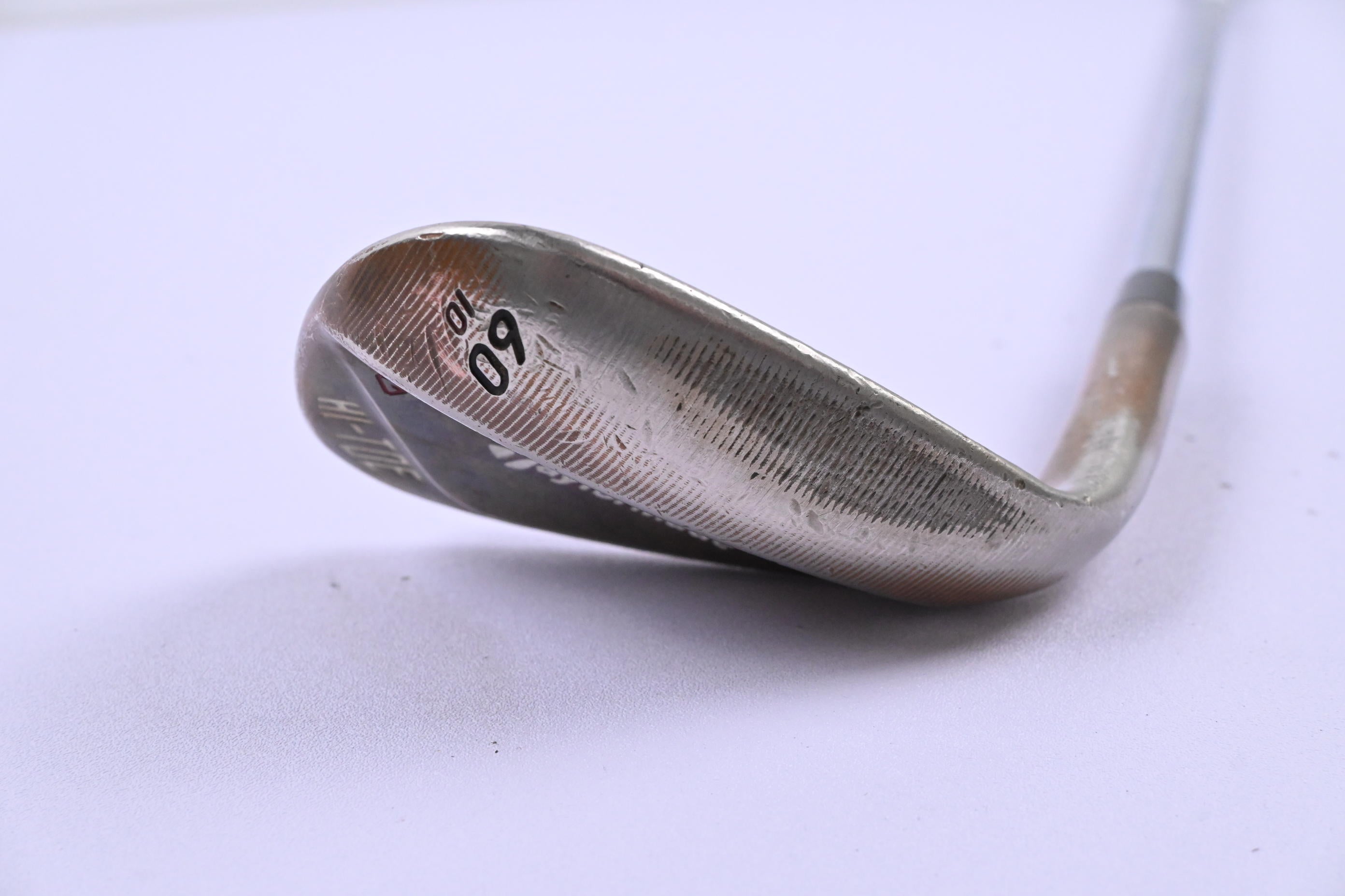 Taylormade Hi-Toe Raw Lob Wedge / 60 Degree / Wedge Flex KBS Hi-Rev 2.0 115