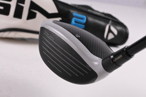 Taylormade SIM2 Ti #3 Wood / 15 Degree / Stiff Flex Tensei AV RAW Blue 65 Shaft
