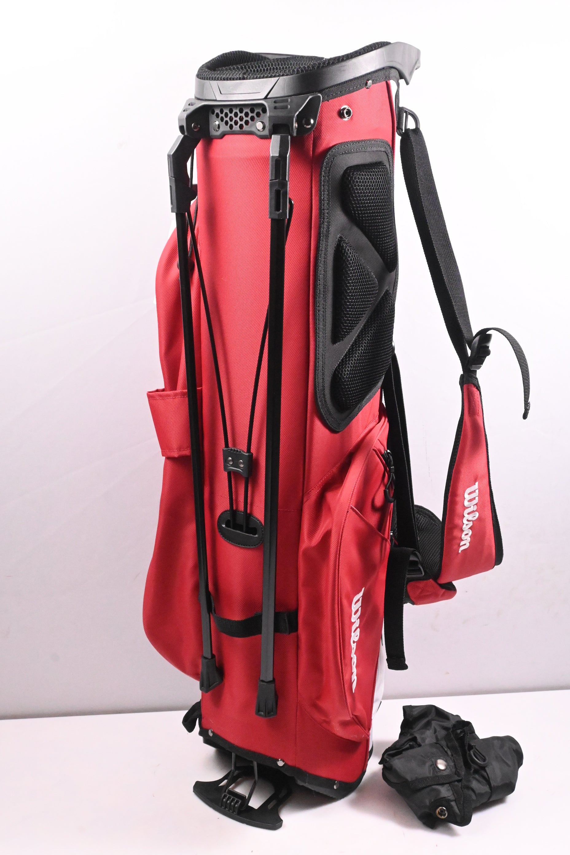 Wilson Staff EXO Lite Stand Bag / 4-Way Divider / Red, White