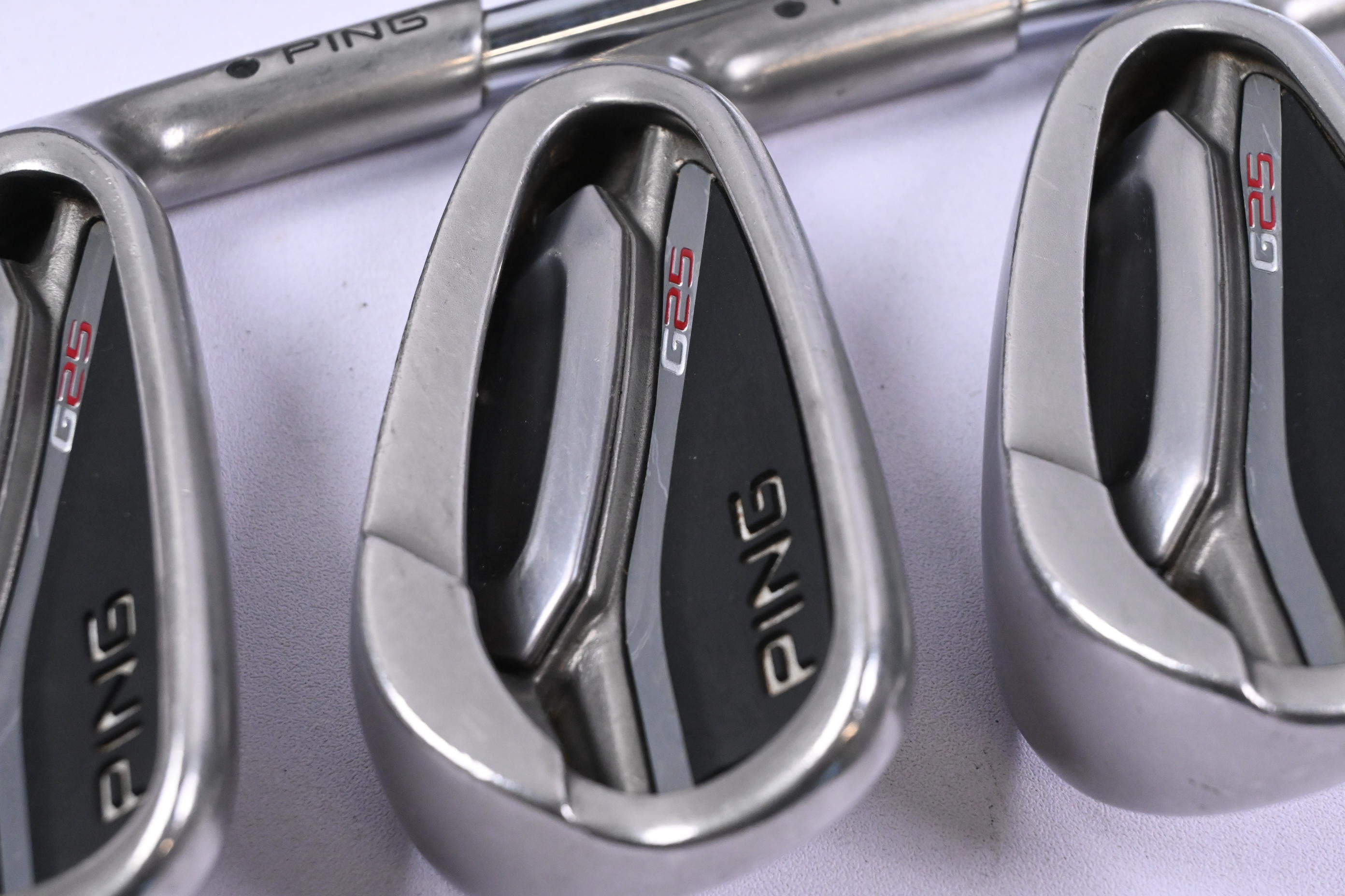Ping G25 Irons / 5-PW / Black Dot / Regular Flex Ping CFS Shafts