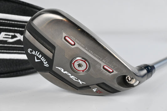 Callaway Apex UW 2021 #4 Hybrid / 21 Degree / Regular Flex Tensei CK Blue 70