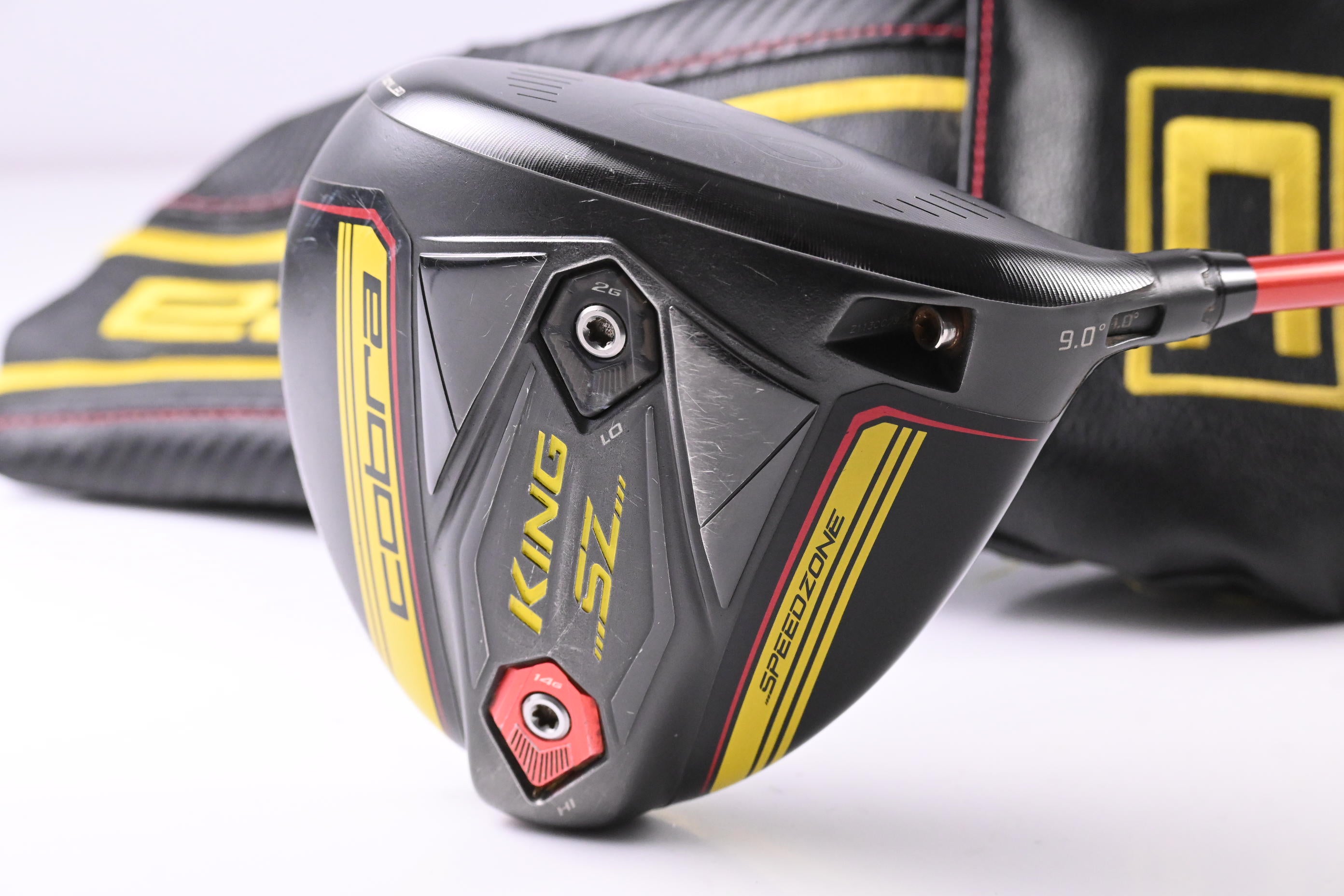 Cobra King Speedzone Driver / 9 Degree / Stiff Flex Graphite Design Tour AD DJ-6