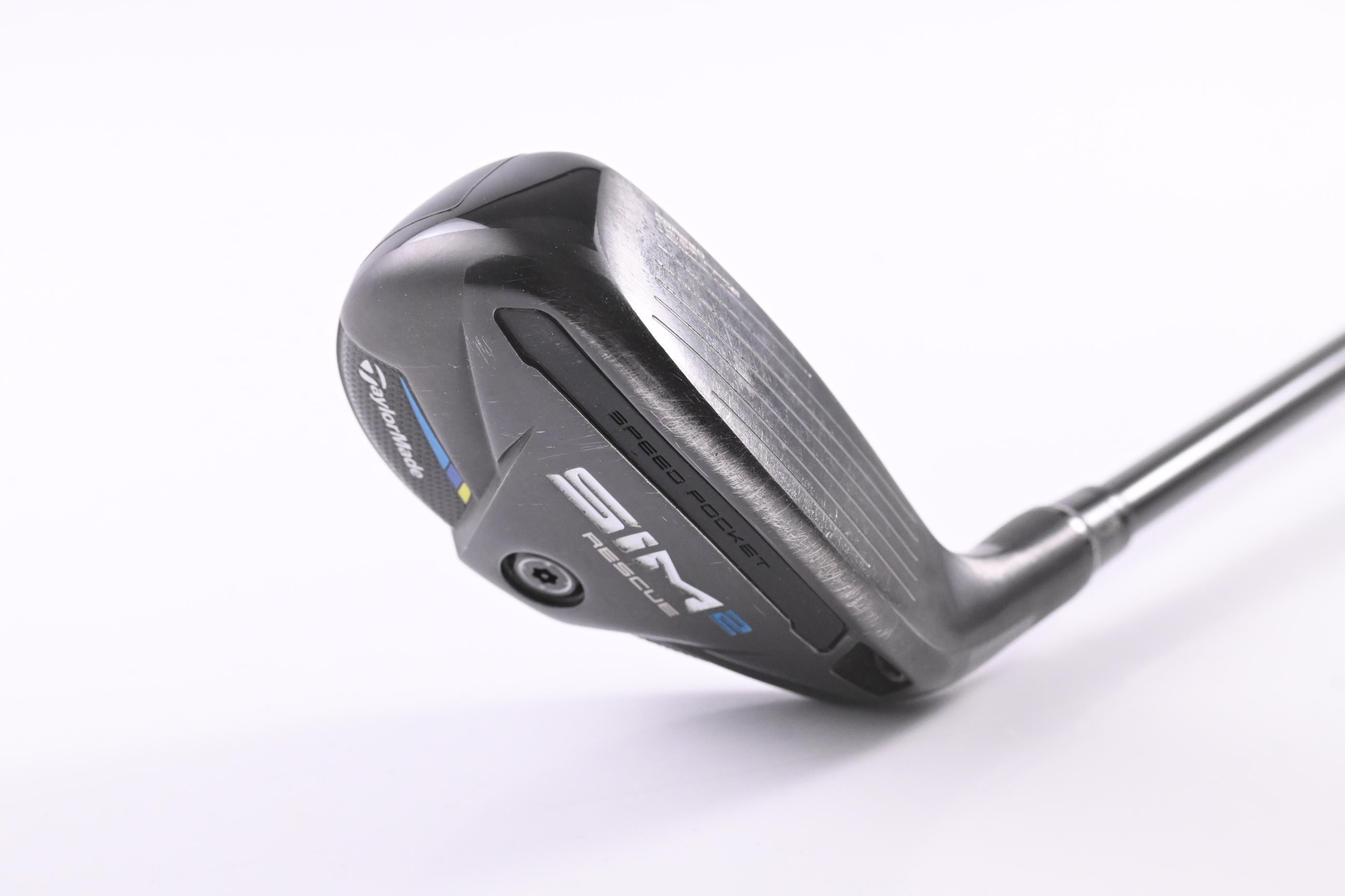Taylormade SIM2 #3 Hybrid/ 19.5 Degree / Stiff Flex Tensei AV Blue 80 Shaft