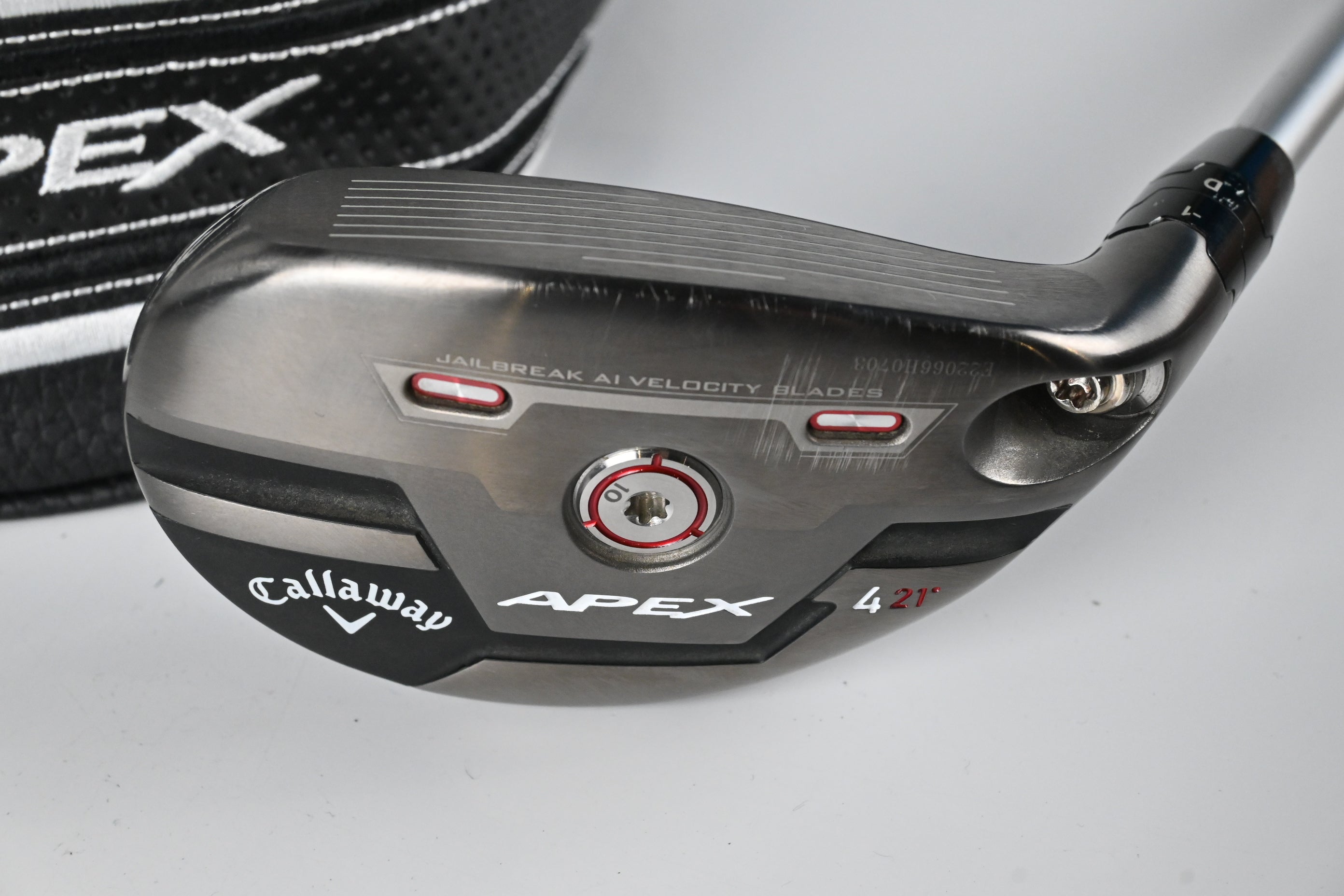 Callaway Apex UW 2021 #4 Hybrid / 21 Degree / Regular Flex Tensei CK Blue 70