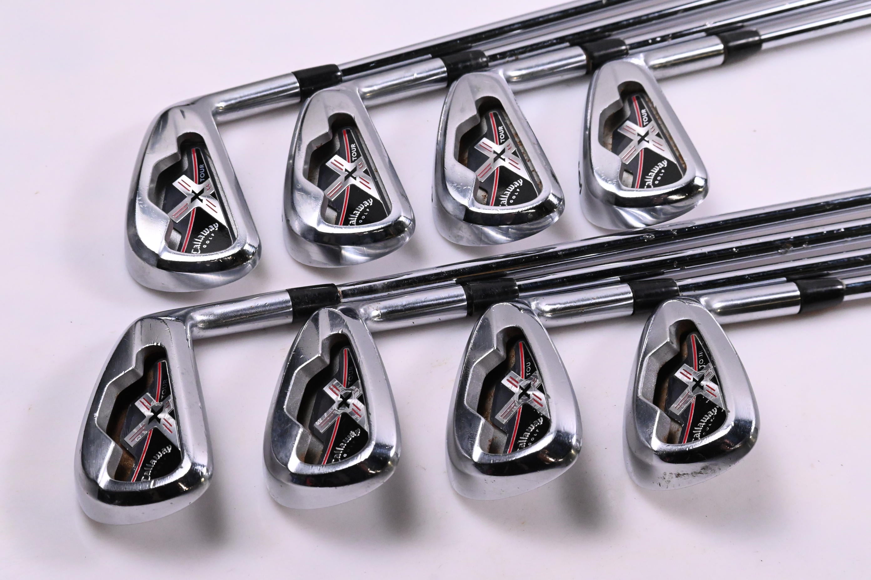 Callaway X-Tour Irons / 3-PW / Regular Flex Dynamic Gold R300 Shafts