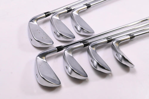 Left Hand Callaway Apex DCB Irons / 4-PW / Regular Flex Elevate MPH 85 Shafts