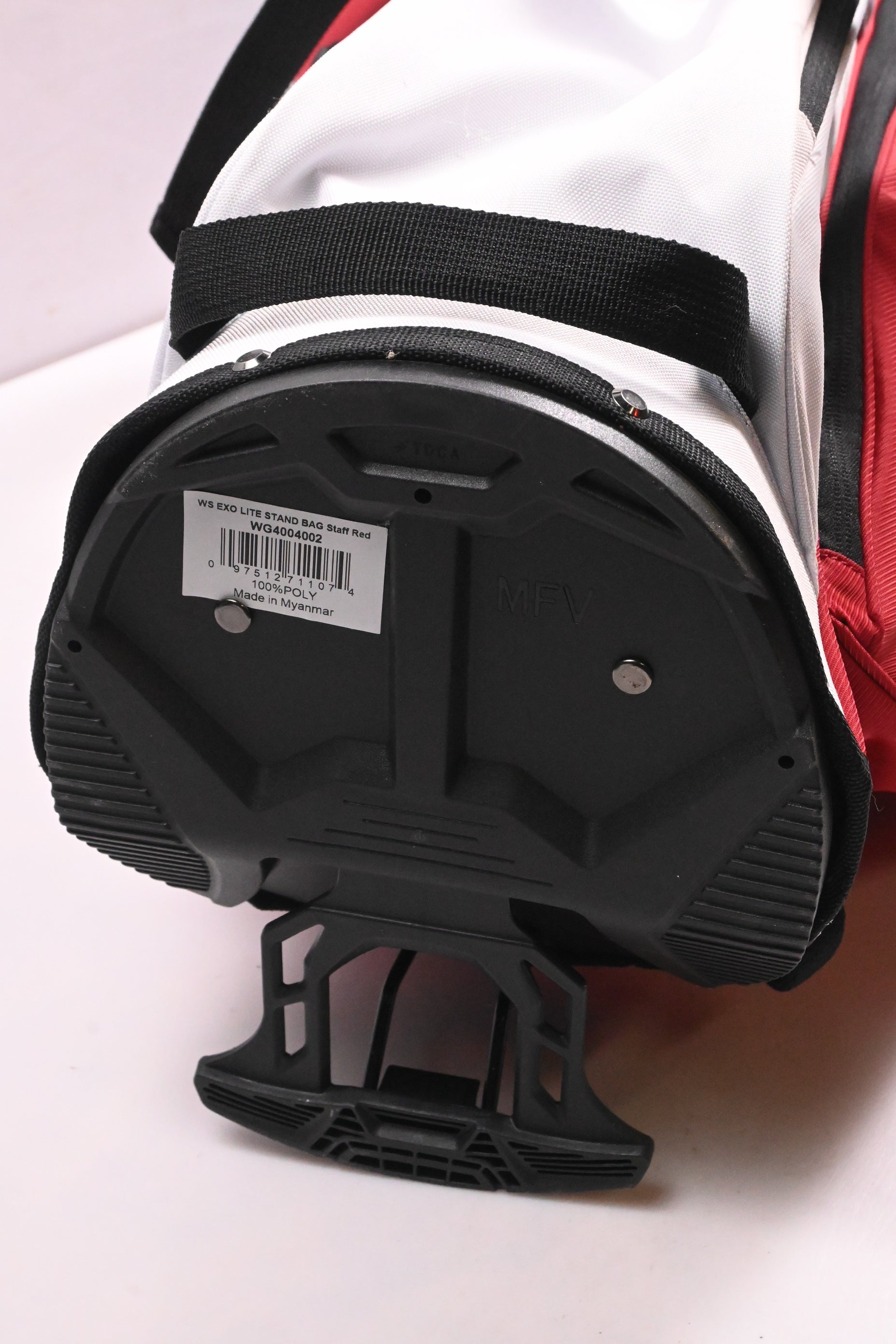 Wilson Staff EXO Lite Stand Bag / 4-Way Divider / Red, White