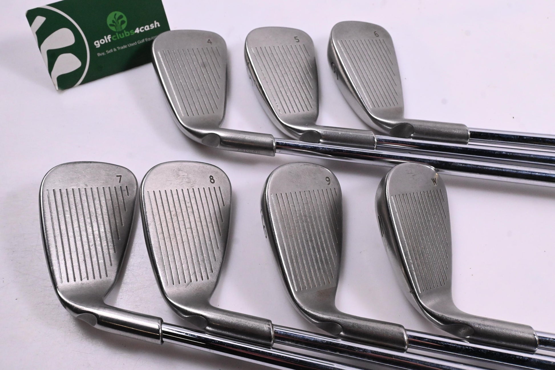 Ping i5 Irons / 4-PW / Green Dot / Stiff Flex Ping AWT Shafts