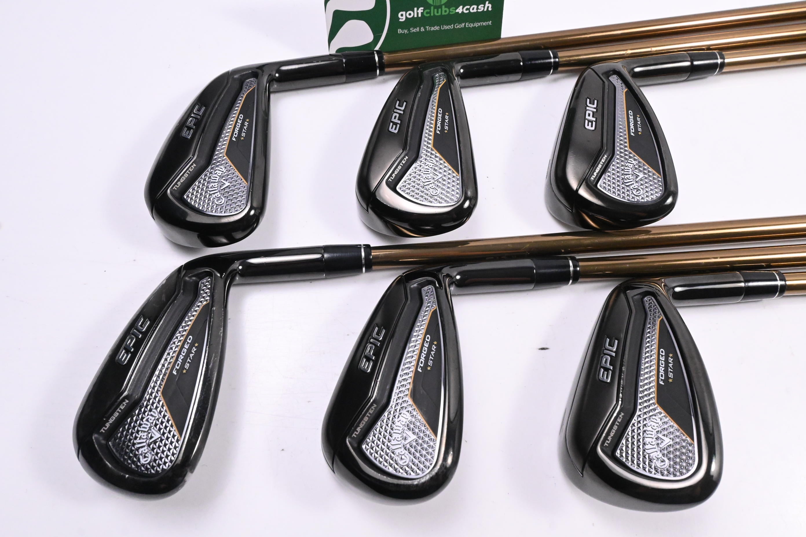 Callaway EPIC STAR 6～PW.AW 6本SET Zelos7 Sシャフト　エピックスター Callaway Epic Forged Star Irons ⁄ 6-PW+AW ⁄ Regular Flex ATTAS