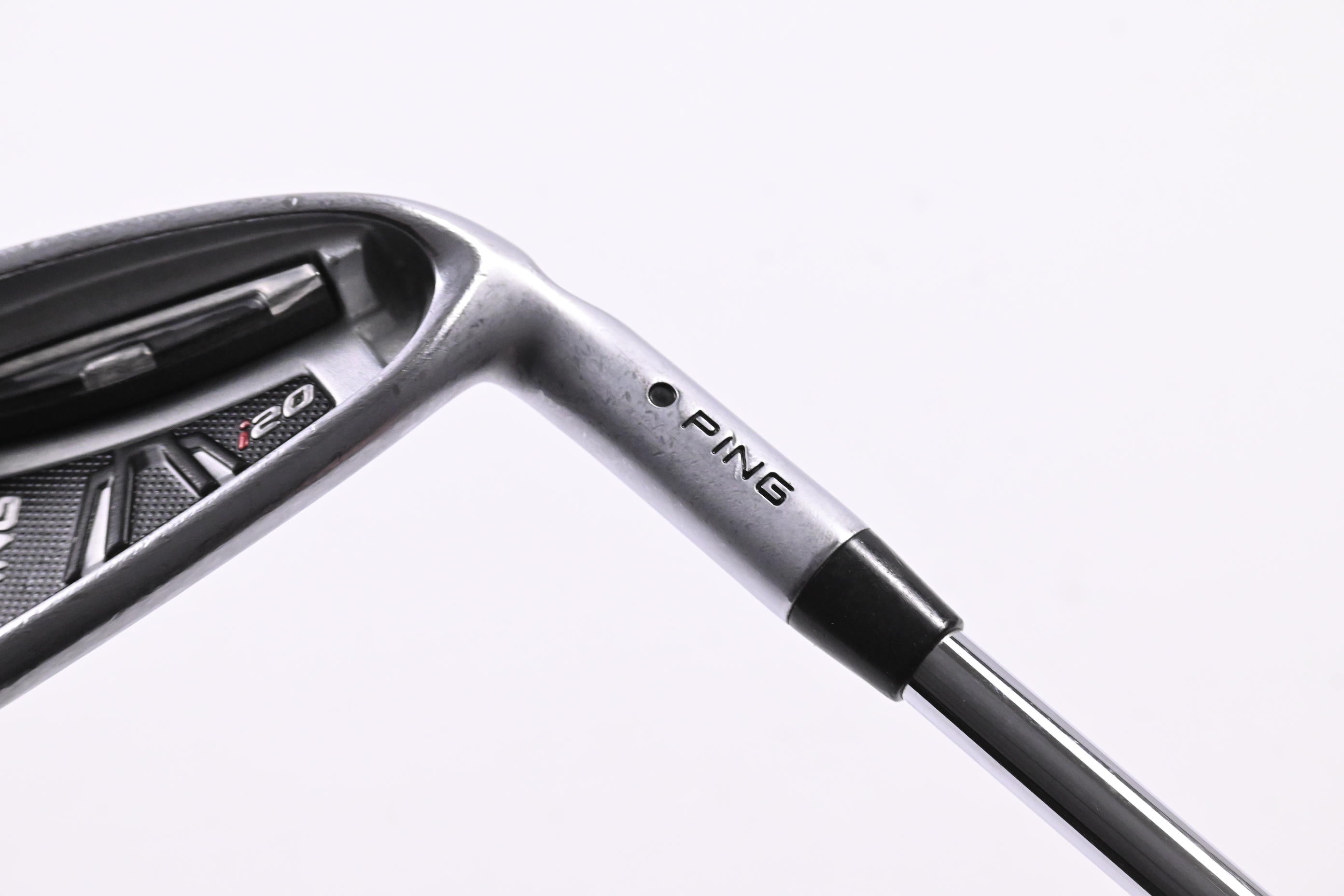 Ping i20 #4 Iron / 24 Degree / Black Dot / Stiff Flex Ping CFS Shaft