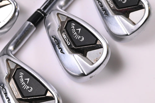 Callaway Apex DCB Irons / 7-PW+GW / Regular Flex Steel Shafts