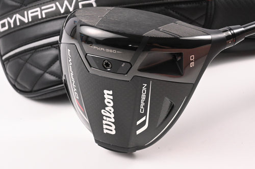 Wilson DYNAPWR 2025 Carbon Driver / 9 Degree / Stiff Flex Denali Black 60 Shaft
