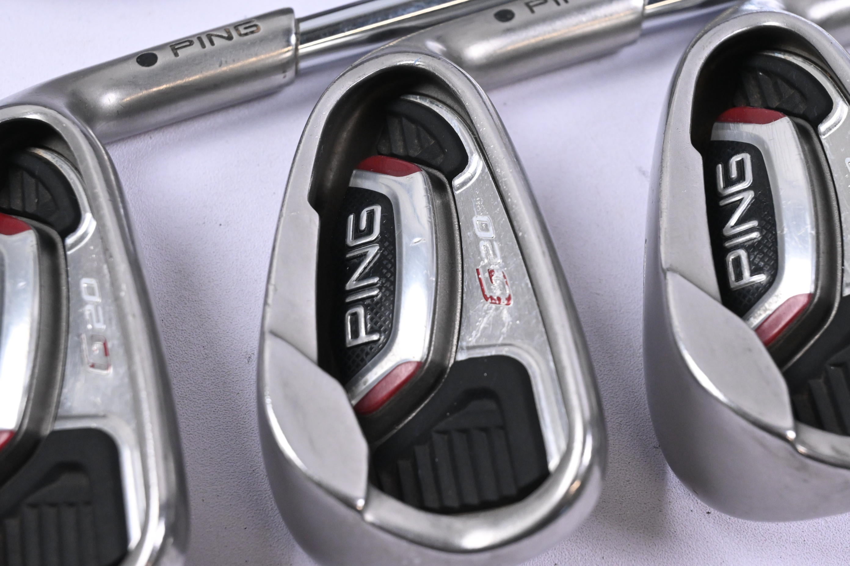 Ping G20 Irons / 5-PW / Regular Flex Black Dot / Regular Flex Ping CFS Shafts