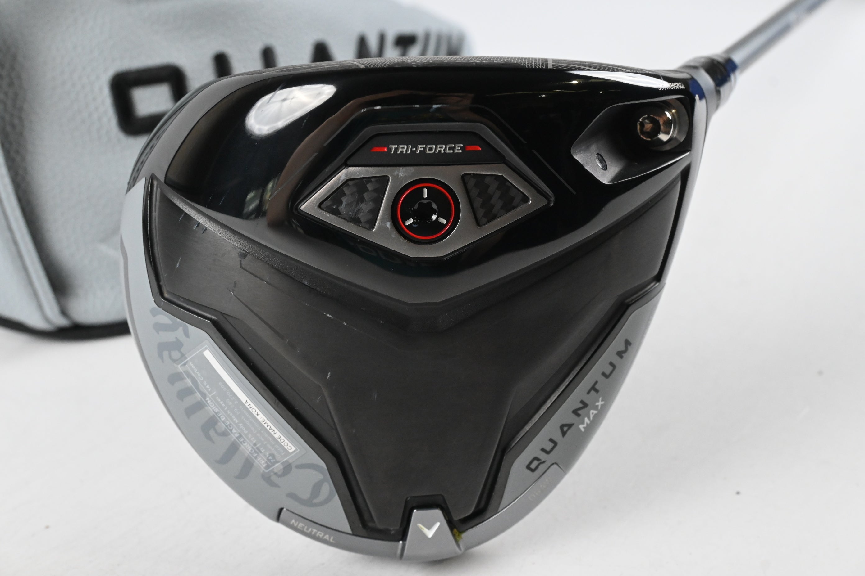 Callaway Quantum Max Driver / 10.5 Degree / Stiff Flex Denali Frost White 50
