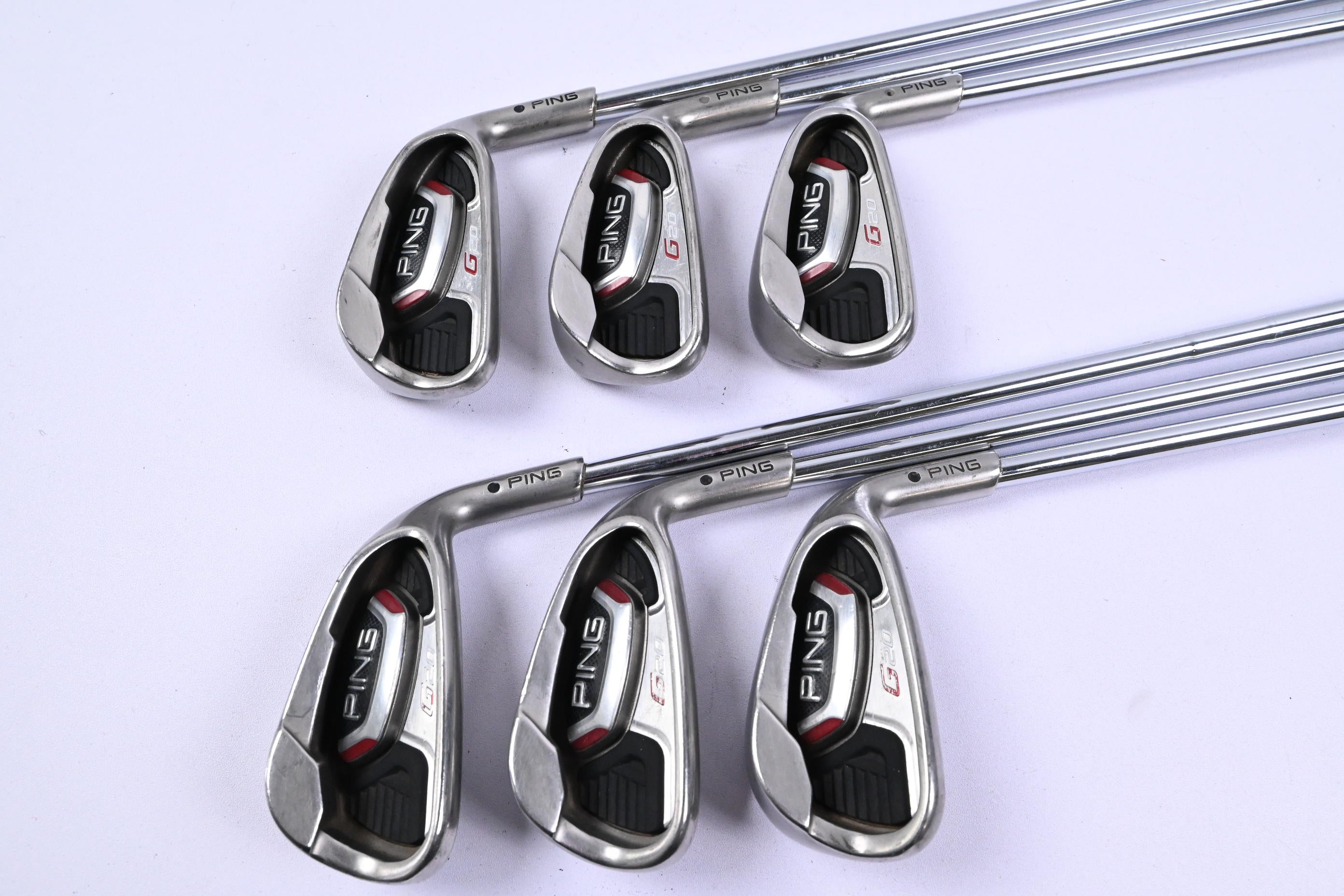 Ping G20 Irons / 5-PW / Regular Flex Black Dot / Regular Flex Ping CFS Shafts