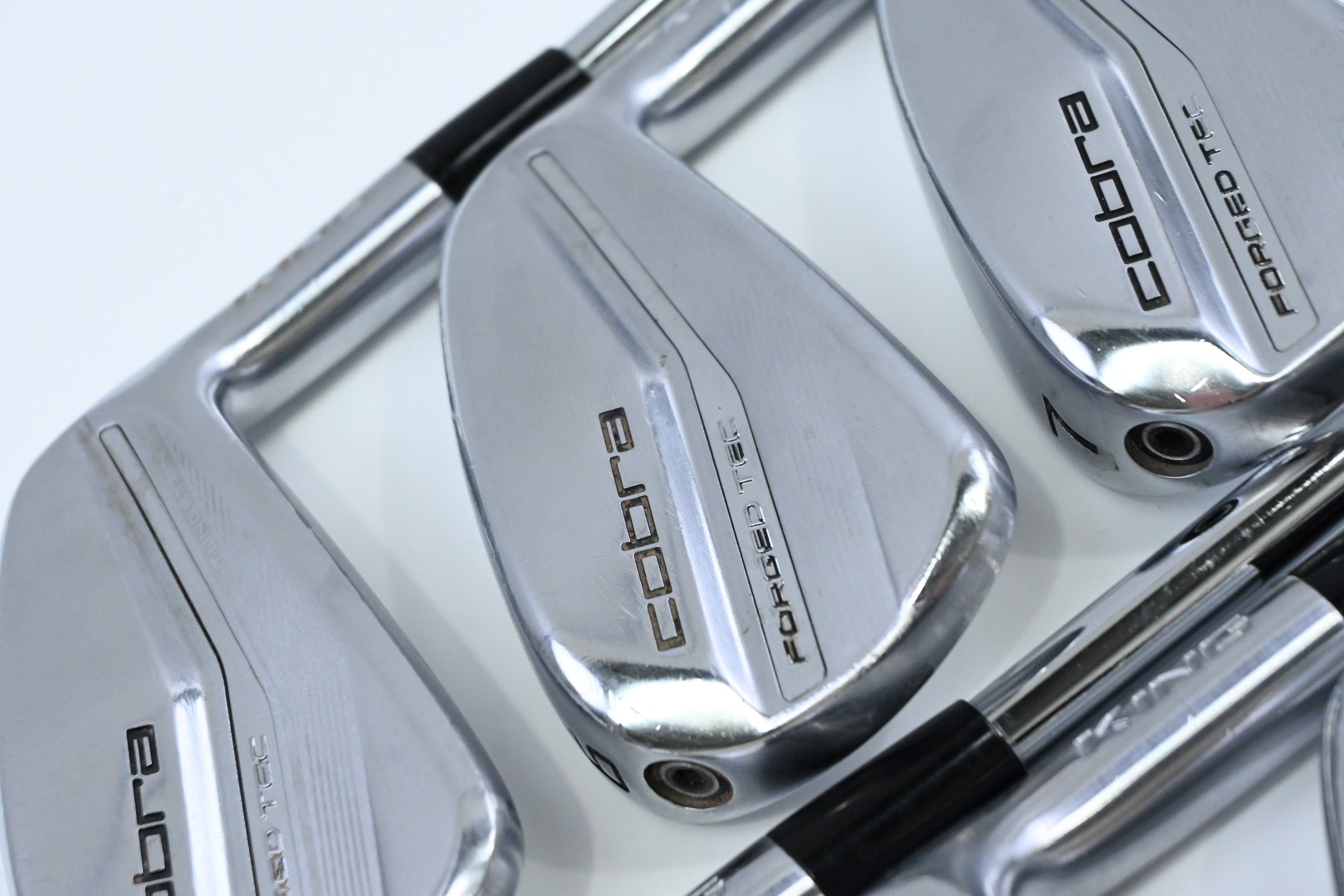 Cobra Forged Tec X 2022 Irons / 5-PW / Stiff Flex KBS $-Taper Lite Shafts