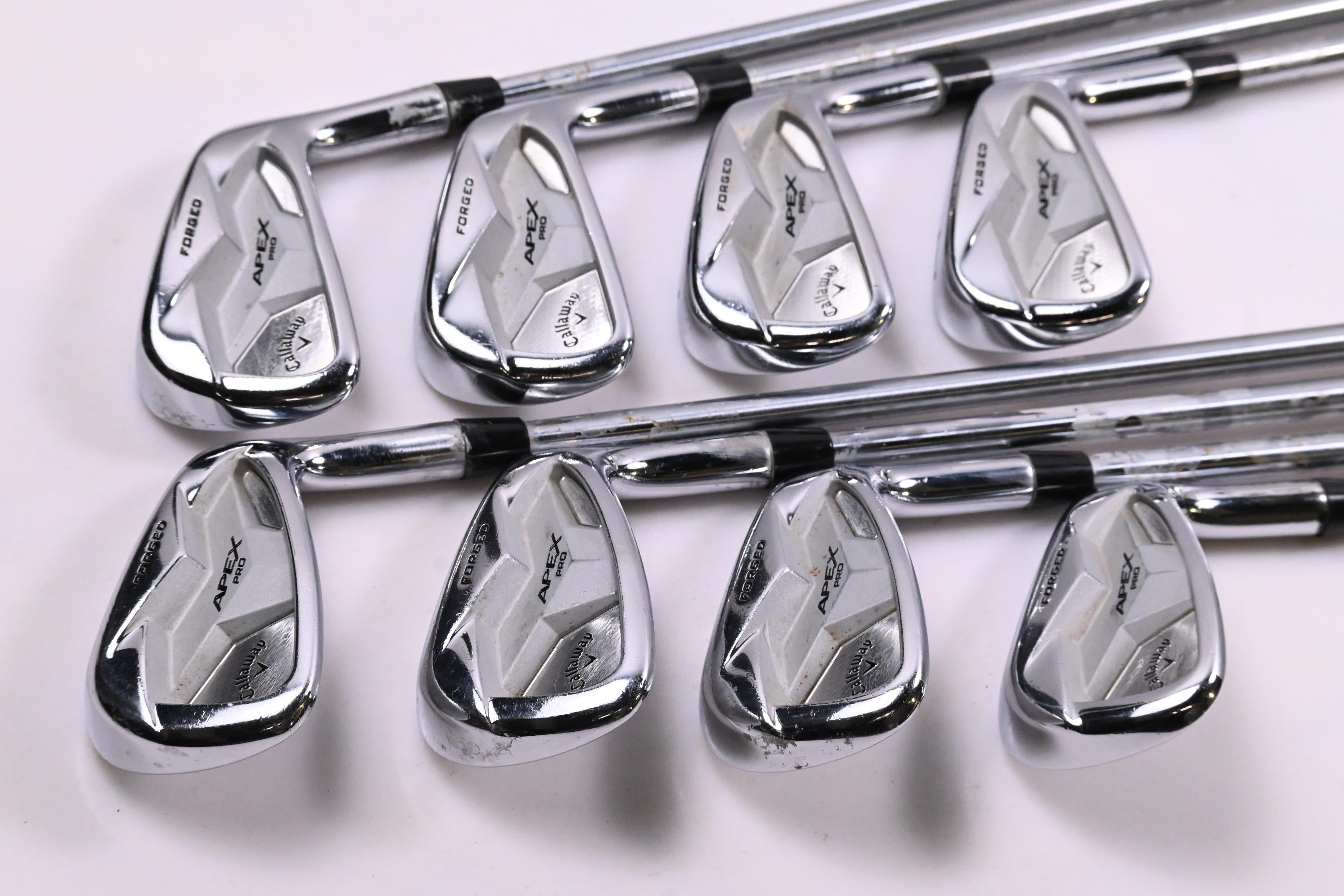 Callaway Apex Pro 19 Irons / 4-PW+AW / Regular Plus Flex Project X PXi Shafts