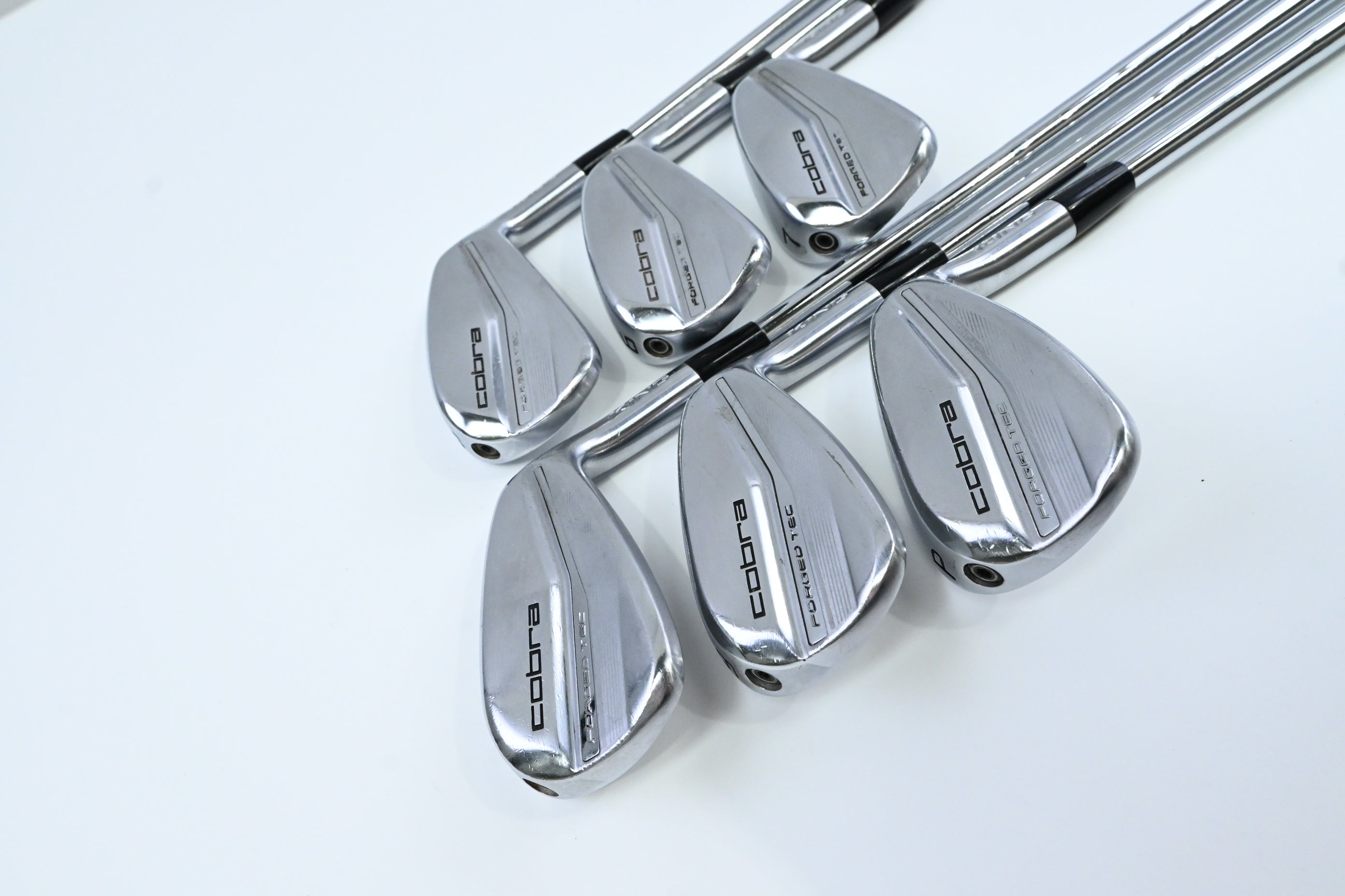 Cobra Forged Tec X 2022 Irons / 5-PW / Stiff Flex KBS $-Taper Lite Shafts