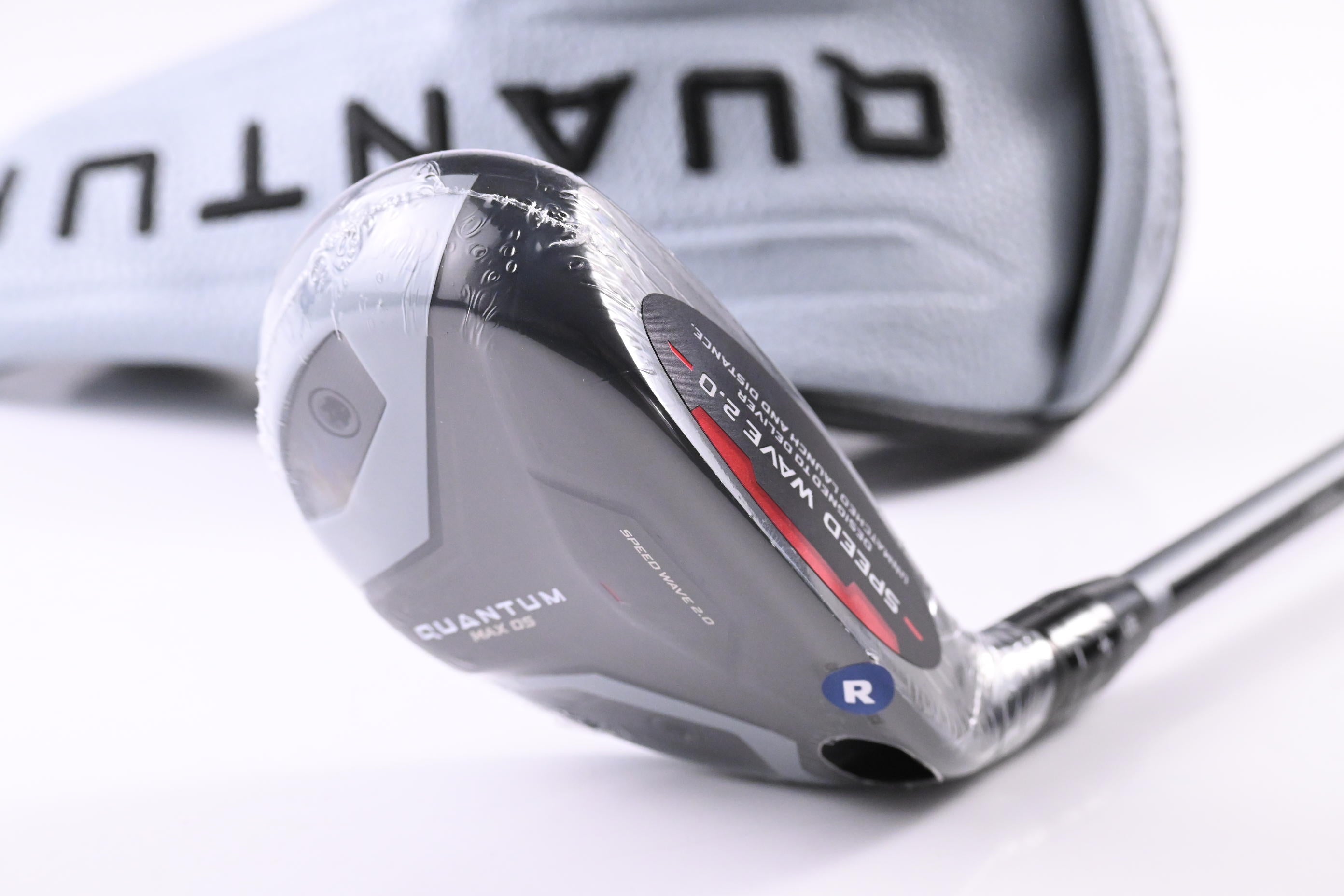 Callaway Quantum Max OS #4 Hybrid / 23 Degree / Regular Flex Denali Frost Silver
