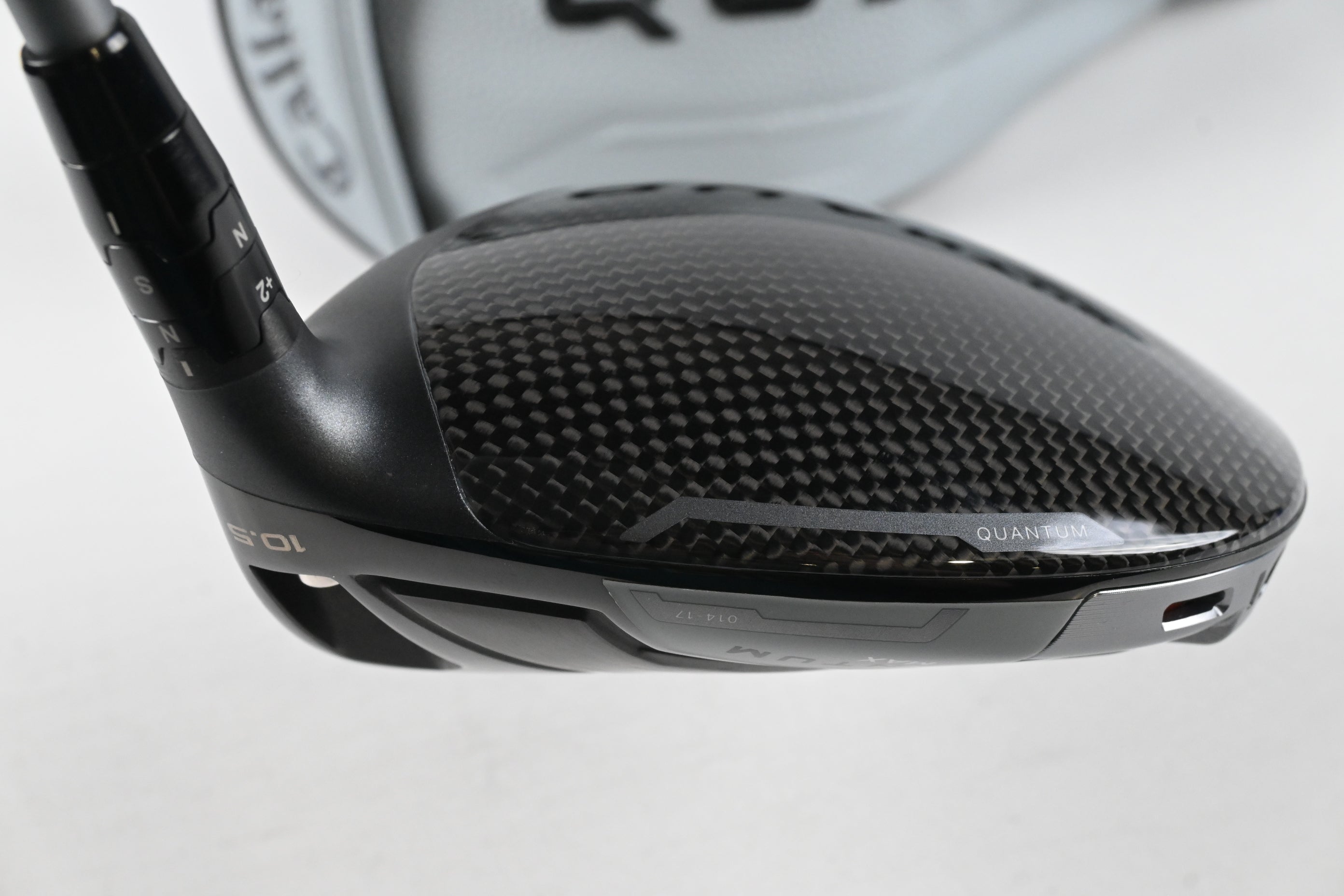 Callaway Quantum Max Driver / 10.5 Degree / Stiff Flex Denali Frost White 50