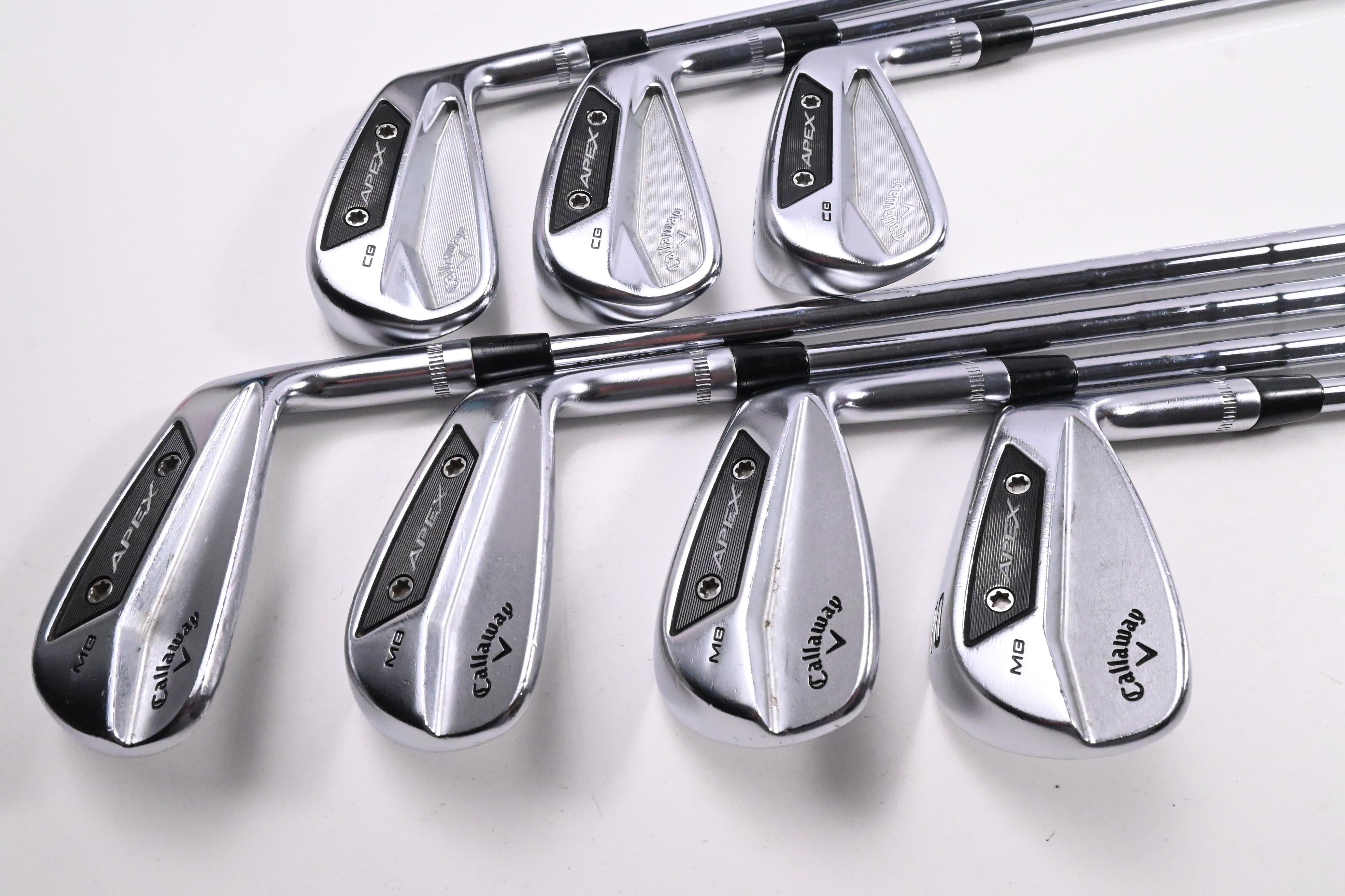 Callaway Apex MB / CB 24 Irons / 4-10i / X-Flex NS Pro Modus 3 Tour 130 Shafts