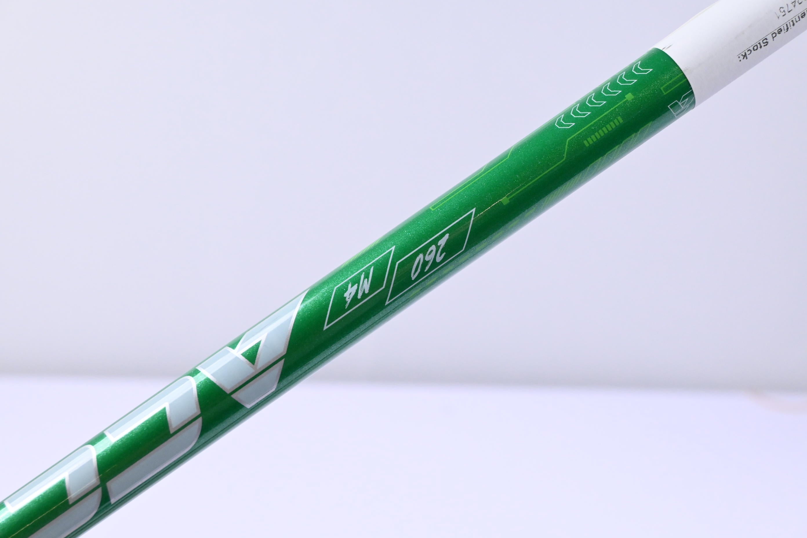 Accra GX Green 200 Series 260 Driver Shaft / Stiff Flex / Titleist Adapter