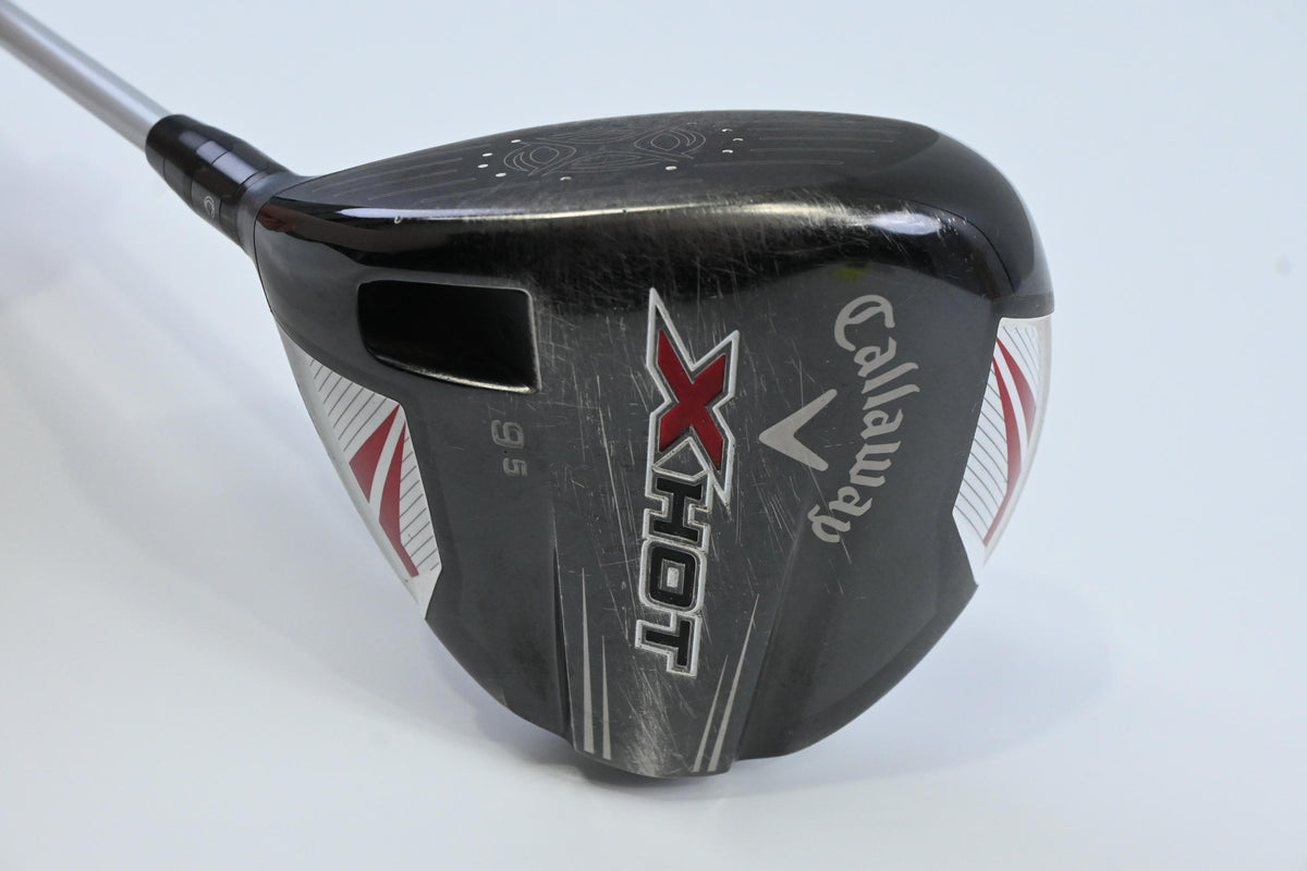 Left Hand Callaway X Hot Driver / 9.5 Degree / Stiff Flex Project X PXv Shaft