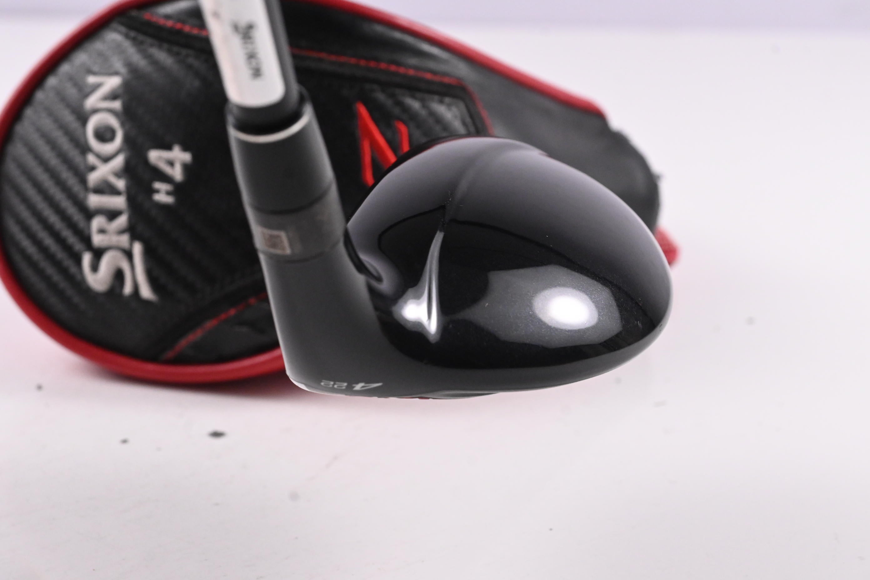 Srixon Z-H85 #4 Hybrid / 22 Degree / Regular Flex HZRDUS Black 85 Shaft