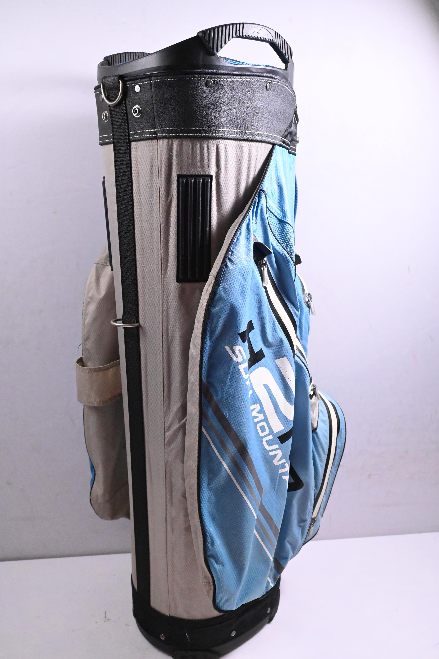 Sun Mountain H2NO Cart Bag / 14-Way Divider / Blue, Grey