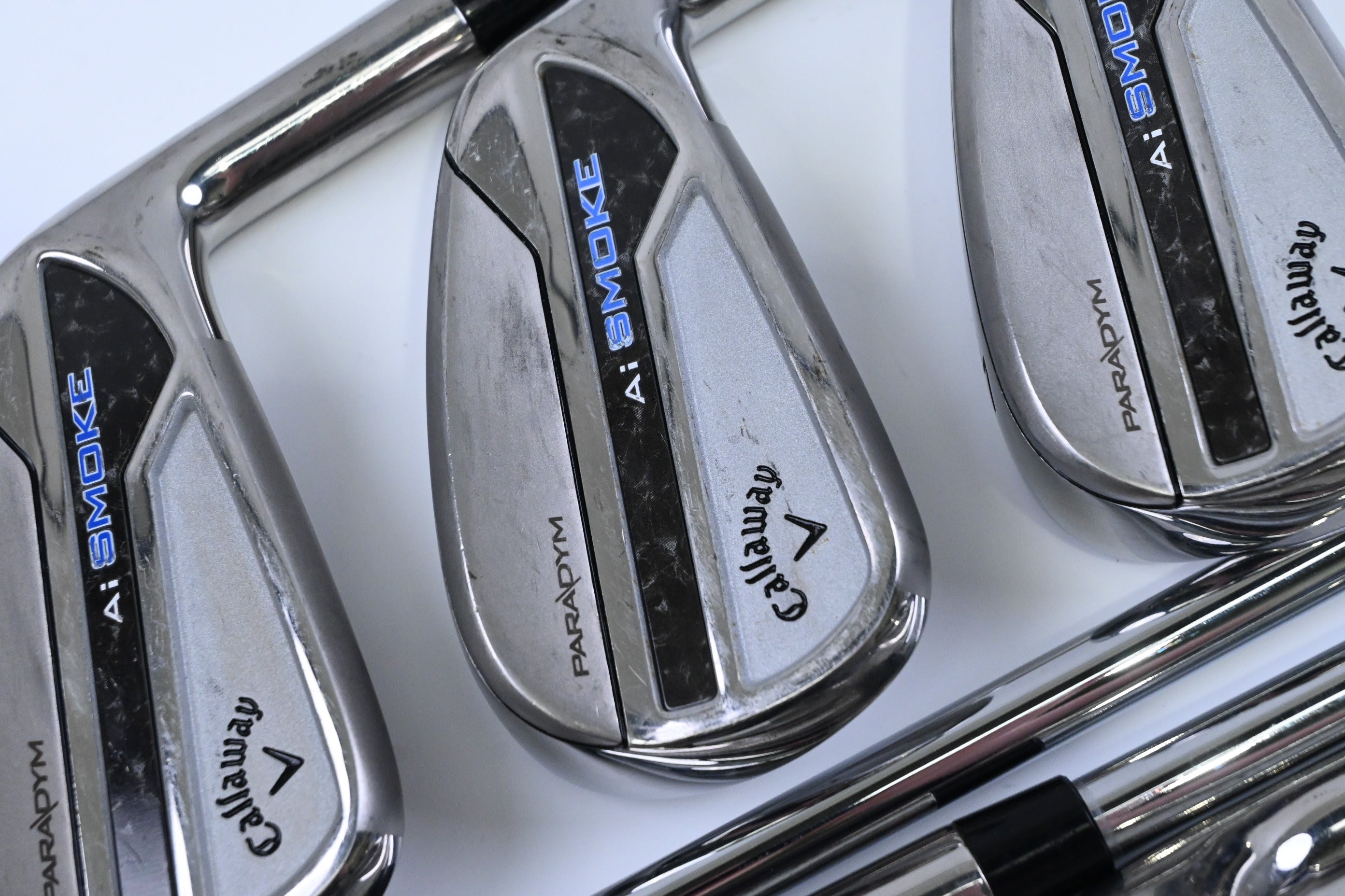 Callaway Paradym Ai Smoke Irons / 5-PW+SW / Regular Flex Elevate MPH 95 Shafts