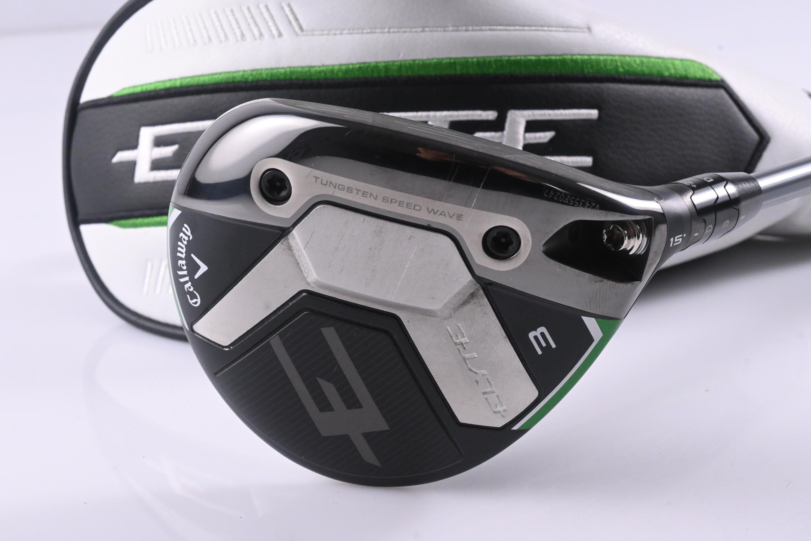 Callaway Elyte #3 Wood / 15 Degree / Stiff Flex Denali Charcoal 60 Shaft