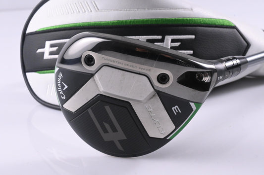 Callaway Elyte #3 Wood / 15 Degree / Stiff Flex Denali Charcoal 60 Shaft