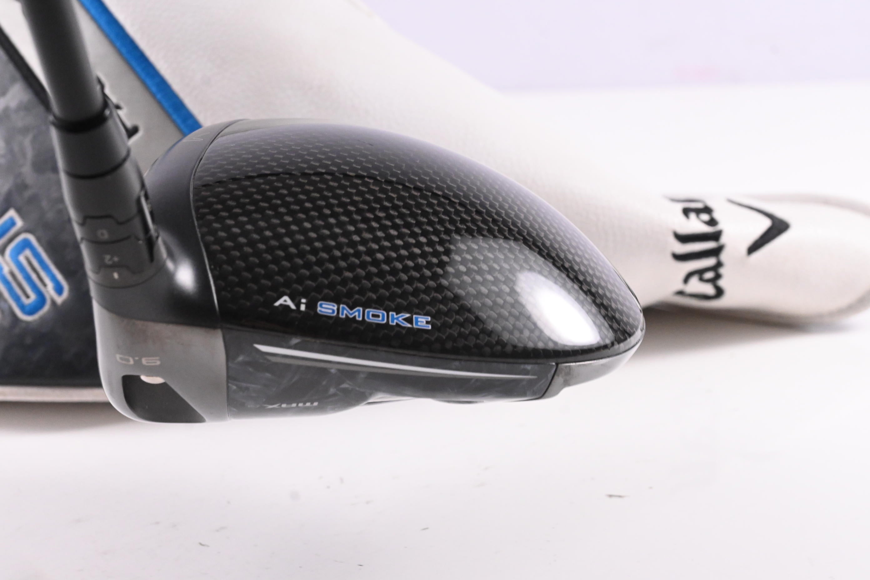 Callaway Paradym Ai Smoke Max Driver / 9 Degree / Stiff Flex Tensei AV Blue 65