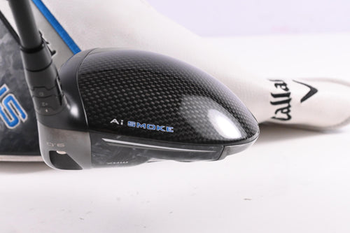 Callaway Paradym Ai Smoke Max Driver / 9 Degree / Stiff Flex Tensei AV Blue 65