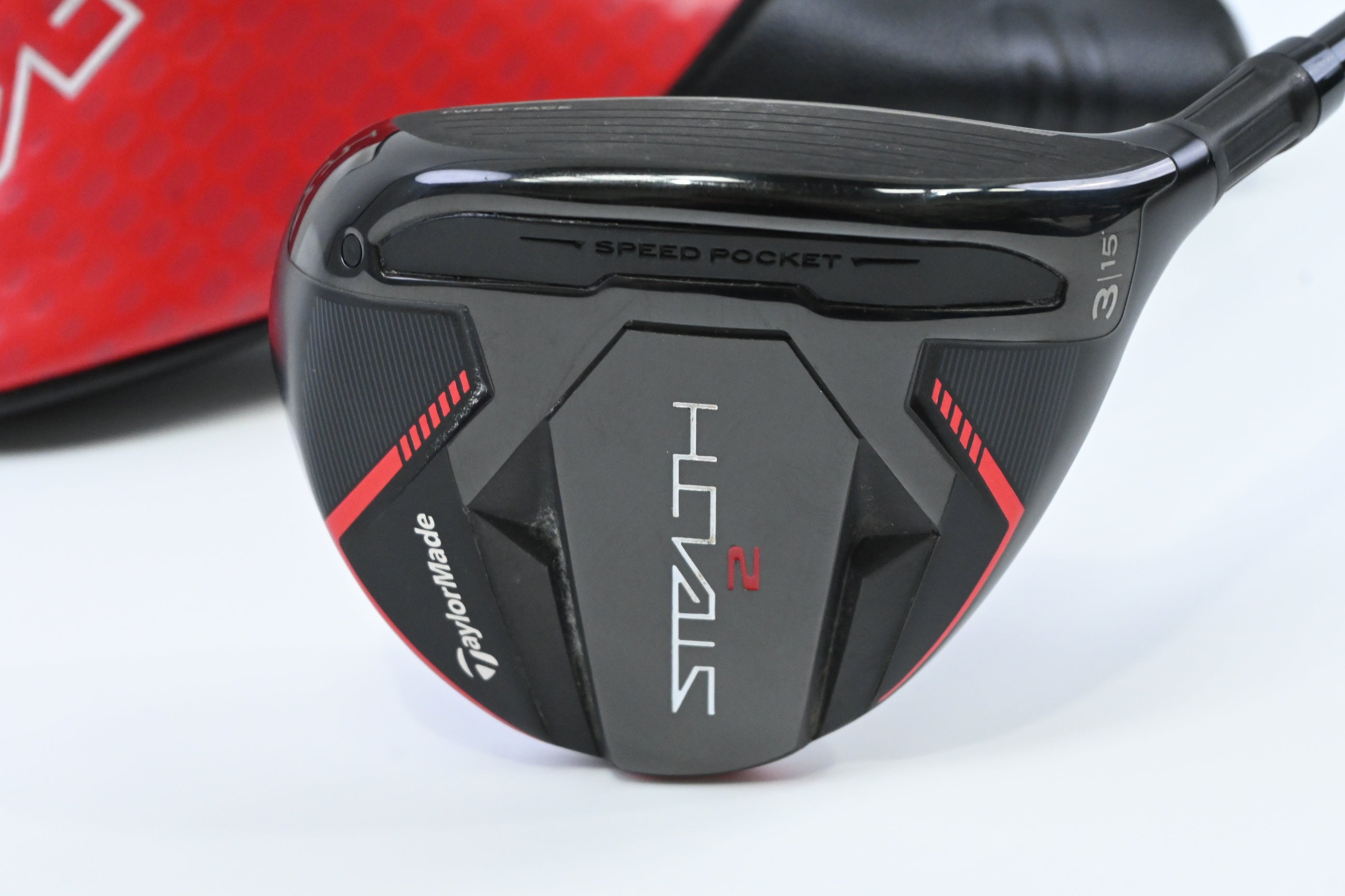 Taylormade Stealth 2 #3 Wood / 15 Degree / Stiff Flex Fujikura Ventus TR Red 6
