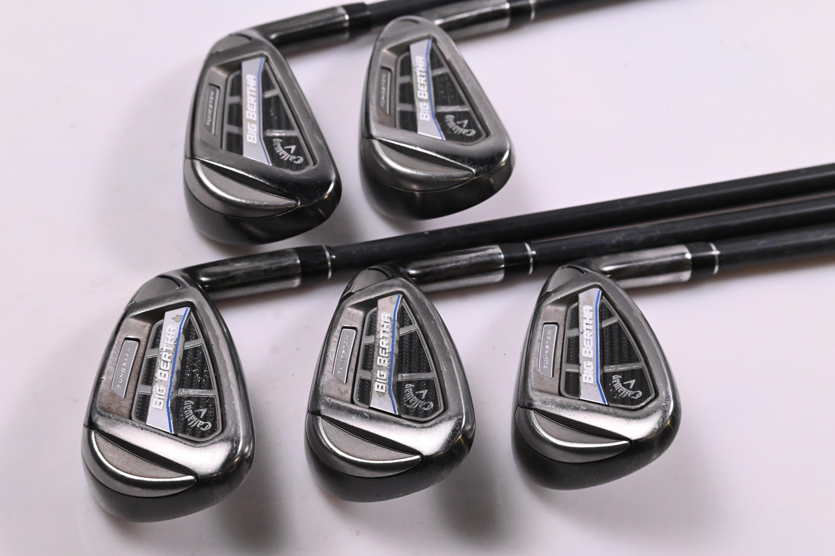 Callaway Big Bertha OS 2017 Irons / 6-PW / Senior Flex Project X San Diego 55
