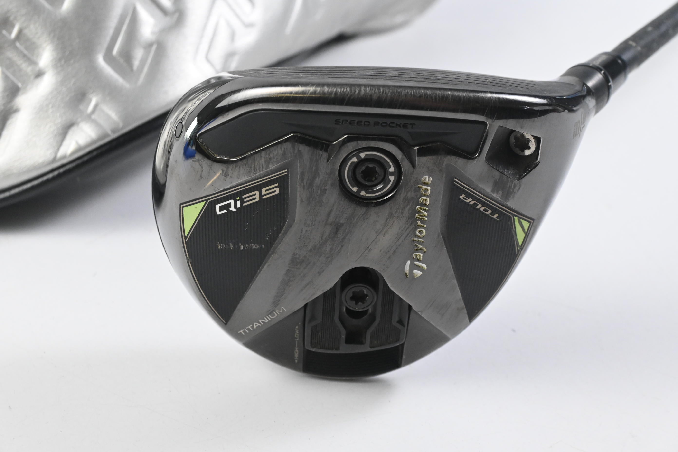 Taylormade Qi35 Tour #3 Wood / 15 Degree / Stiff Flex Kai'li Dark Waves Blue 75