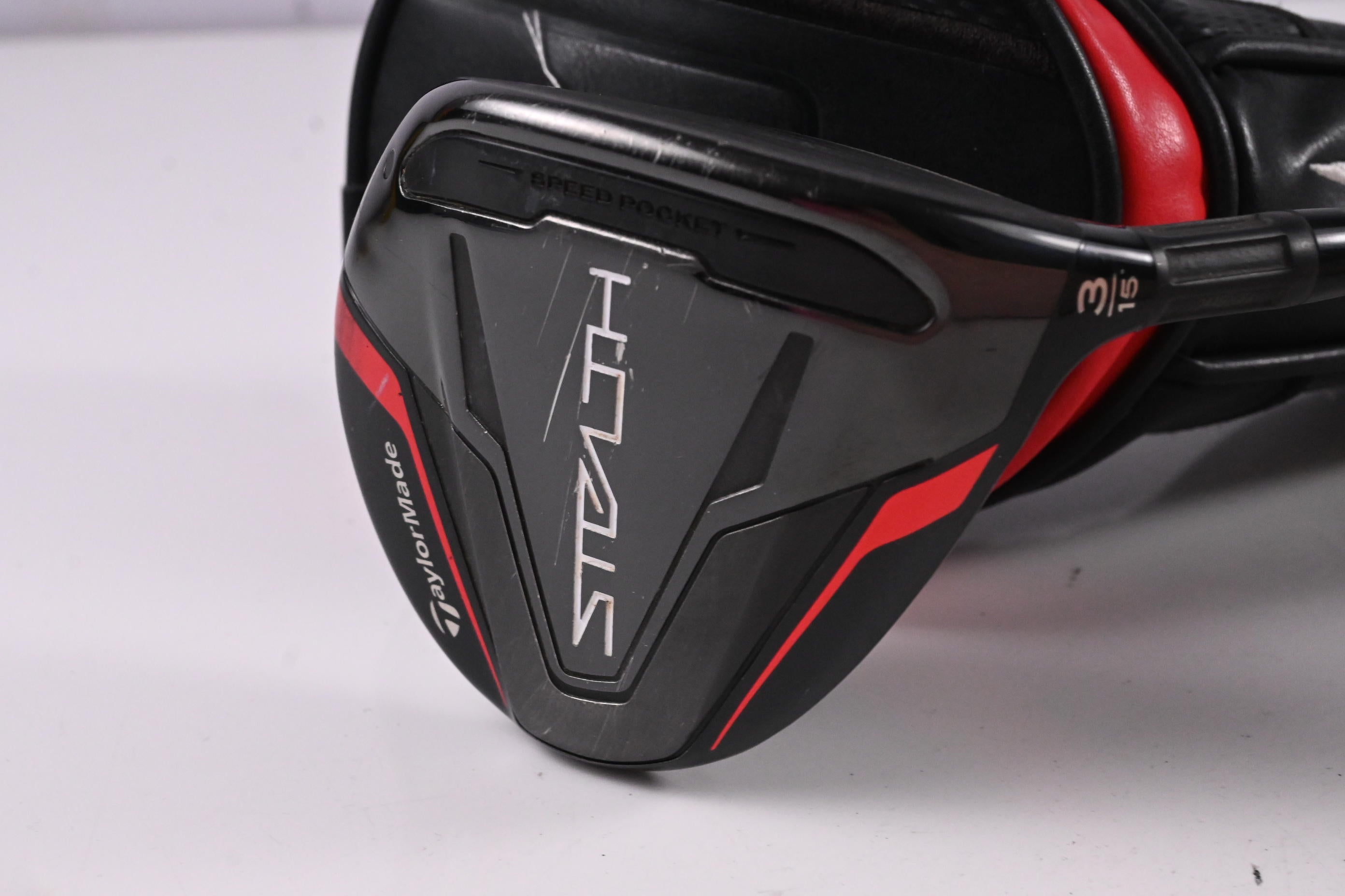 Taylormade Stealth #3 Wood / 15 Degree / Stiff Flex Fujikura Ventus Red 6 Shaft