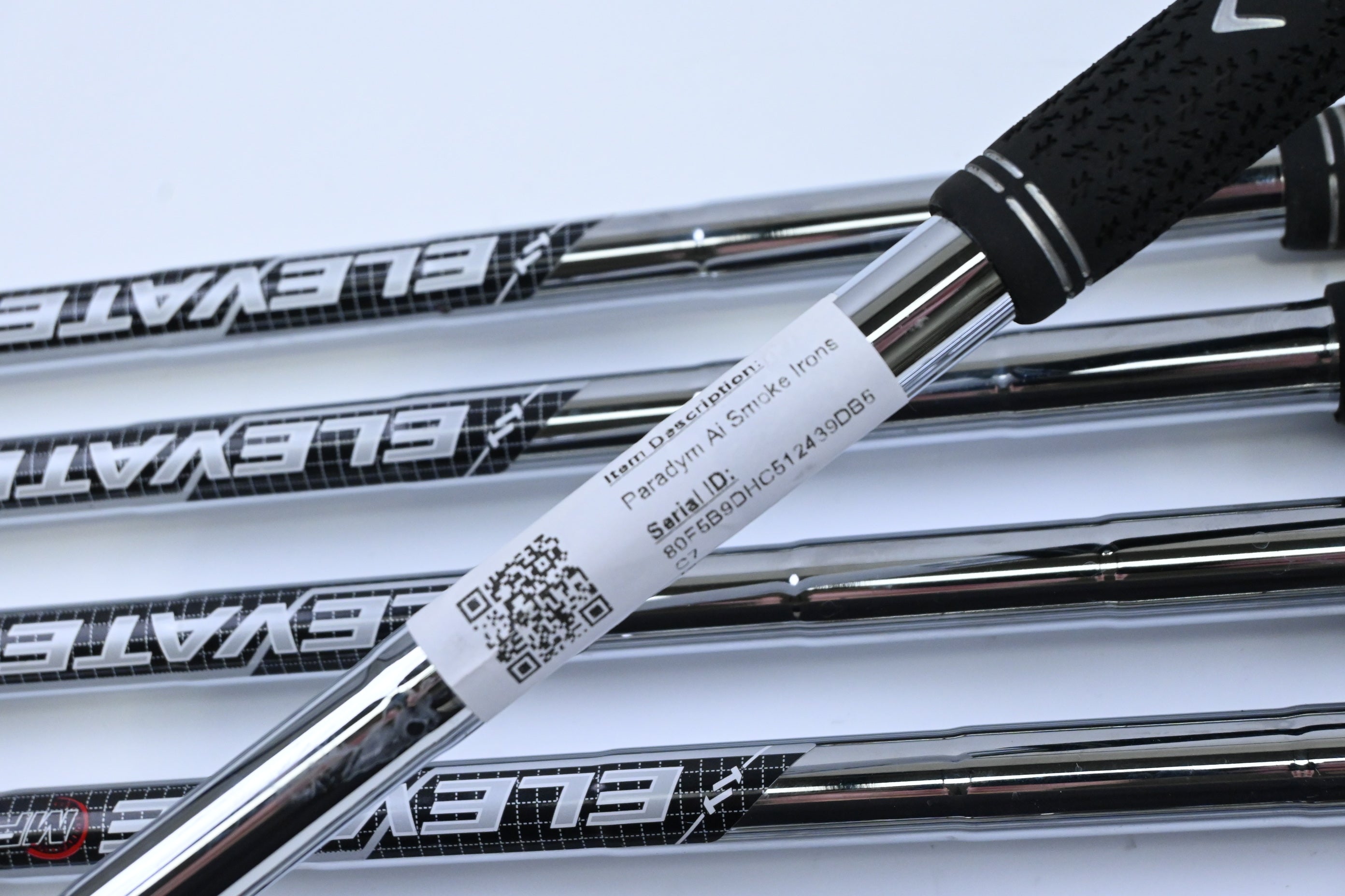 Callaway Paradym Ai Smoke Irons / 5-PW+SW / Regular Flex Elevate MPH 95 Shafts