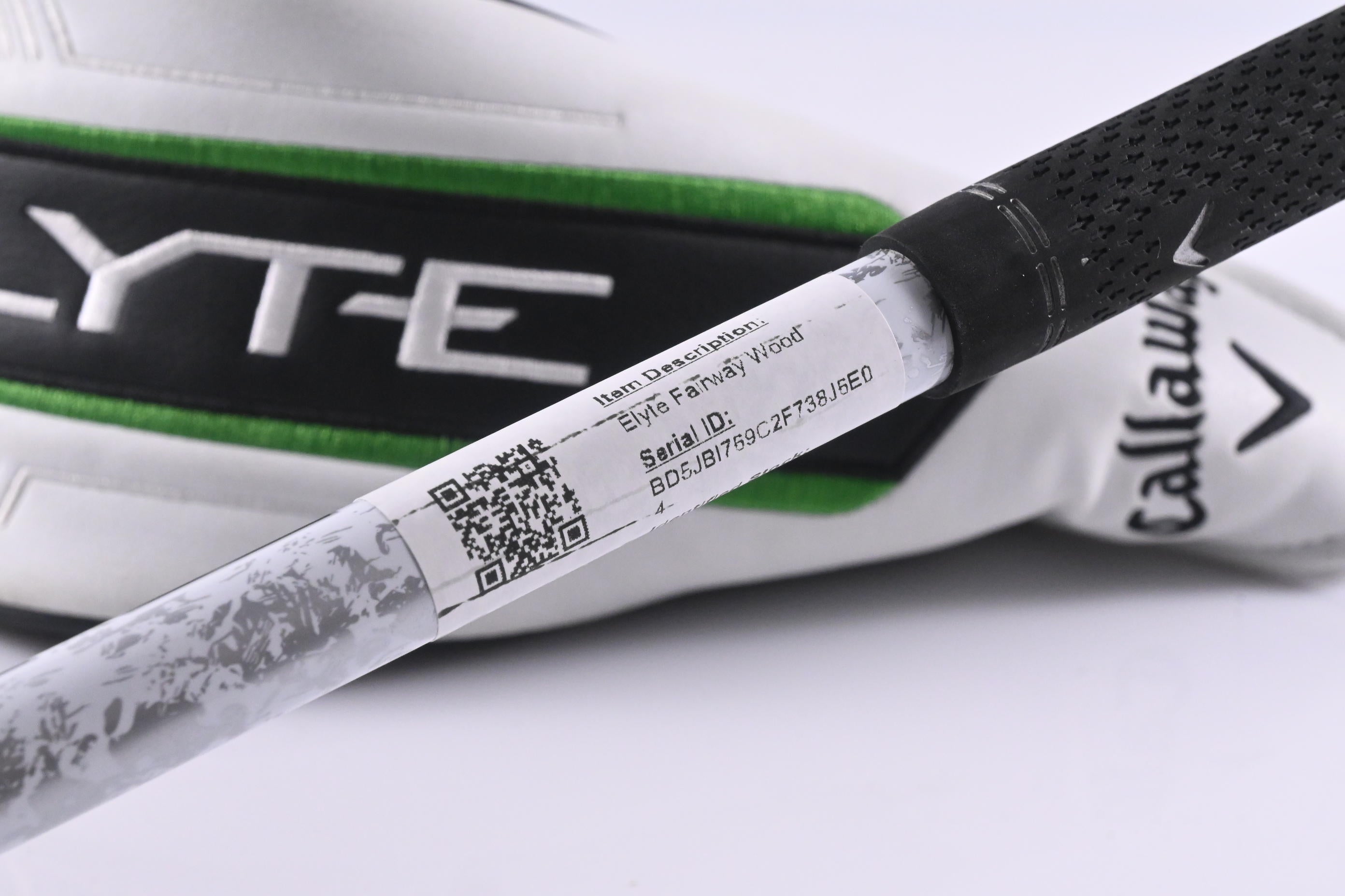 Callaway Elyte #3 Wood / 15 Degree / Stiff Flex Denali Charcoal 60 Shaft