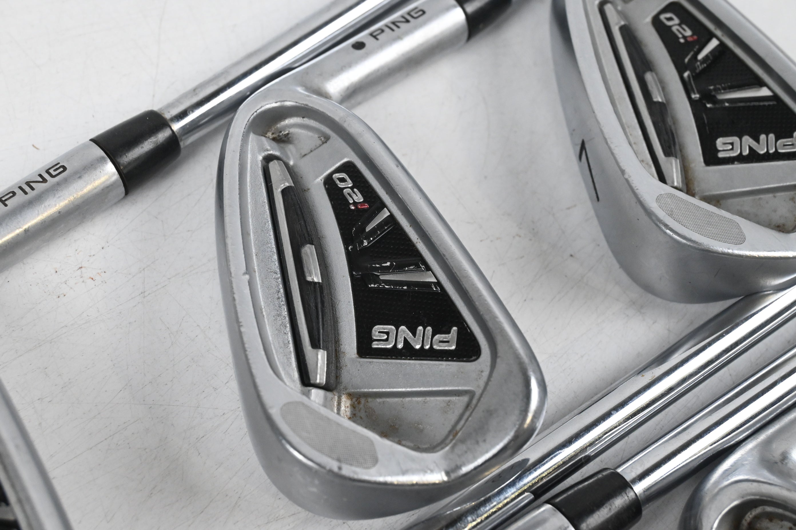 Ping i20 Irons / 5-PW+GW / Black Dot / Regular Flex Ping CFS Shafts