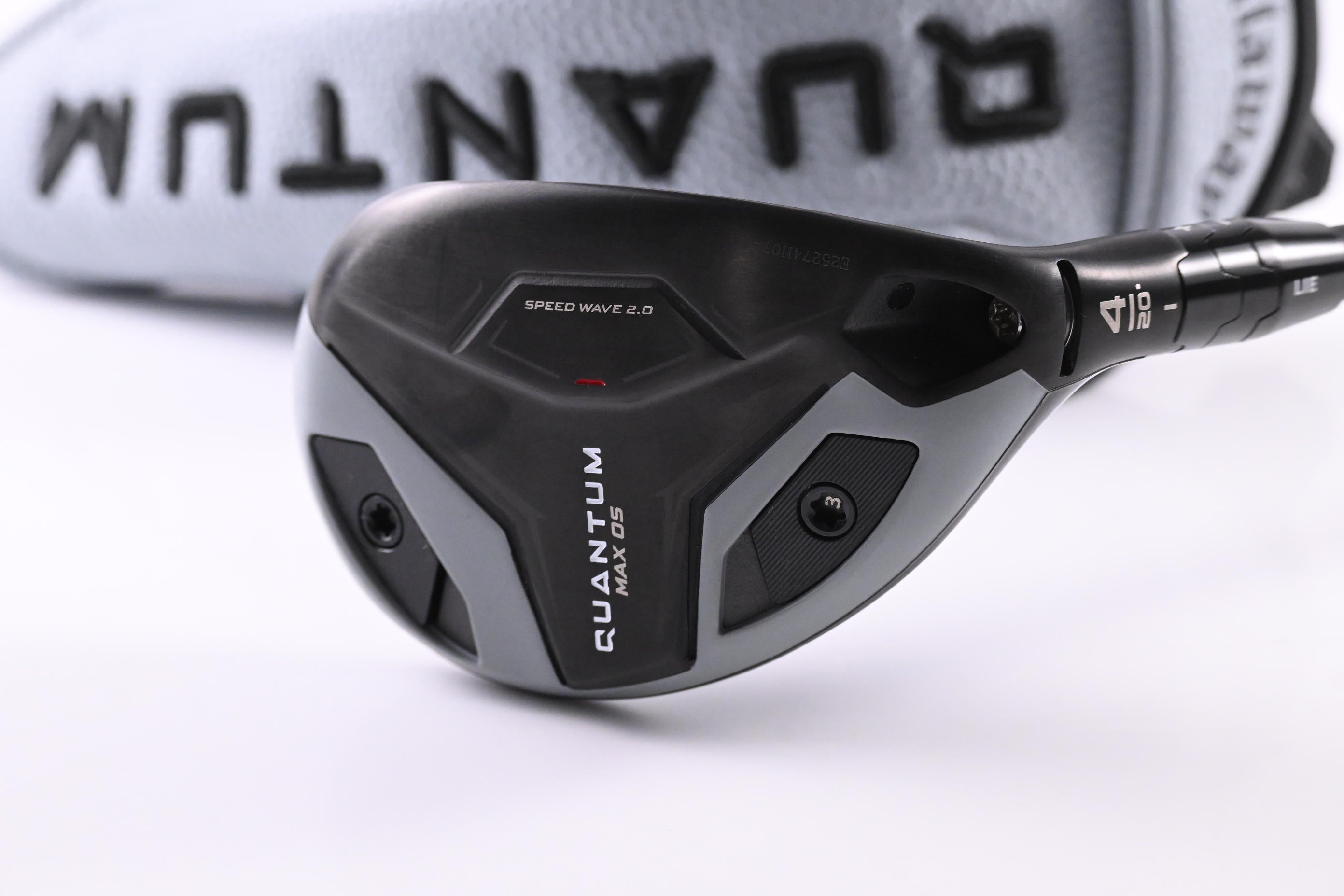 Callaway Quantum Max OS #4 Hybrid / 20 Degree / Senior Flex Vanquish 5 Shaft