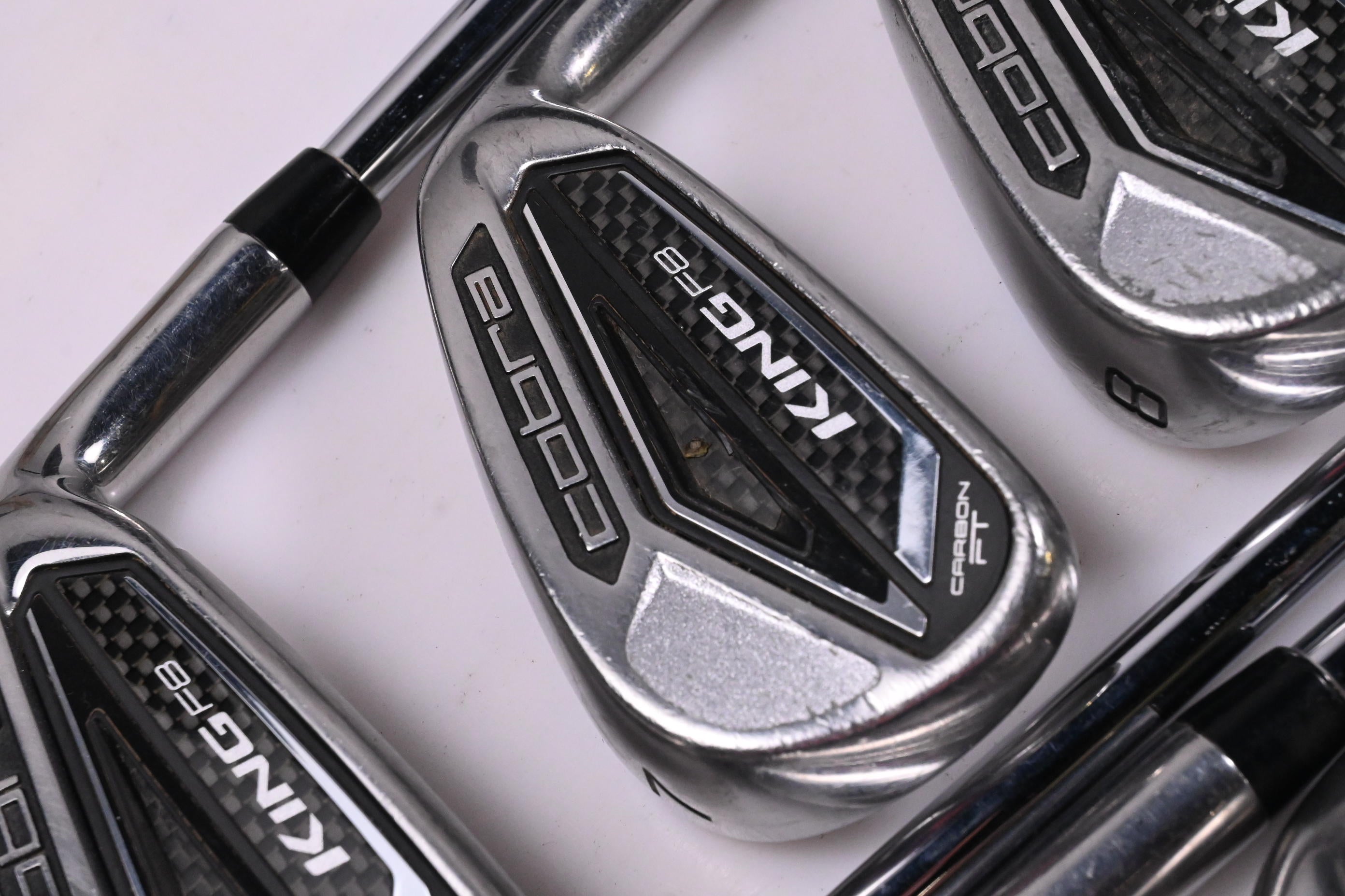 Cobra King F8 Irons / 6-PW+GW+SW / Regular Flex XP 90 Shafts