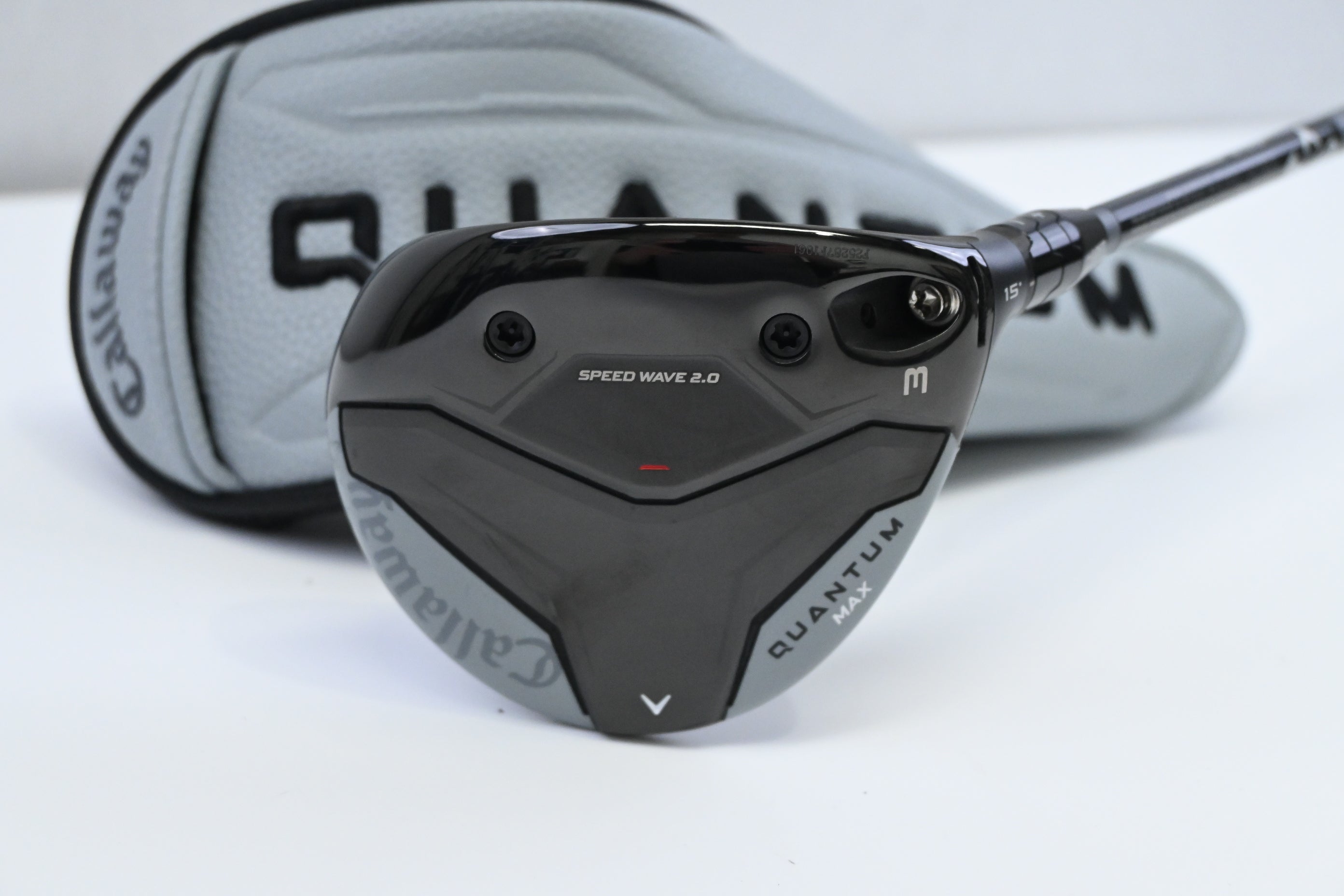 Callaway Quantum Max #3 Wood / 15 Degree / Stiff Flex Denali Frost silver 60