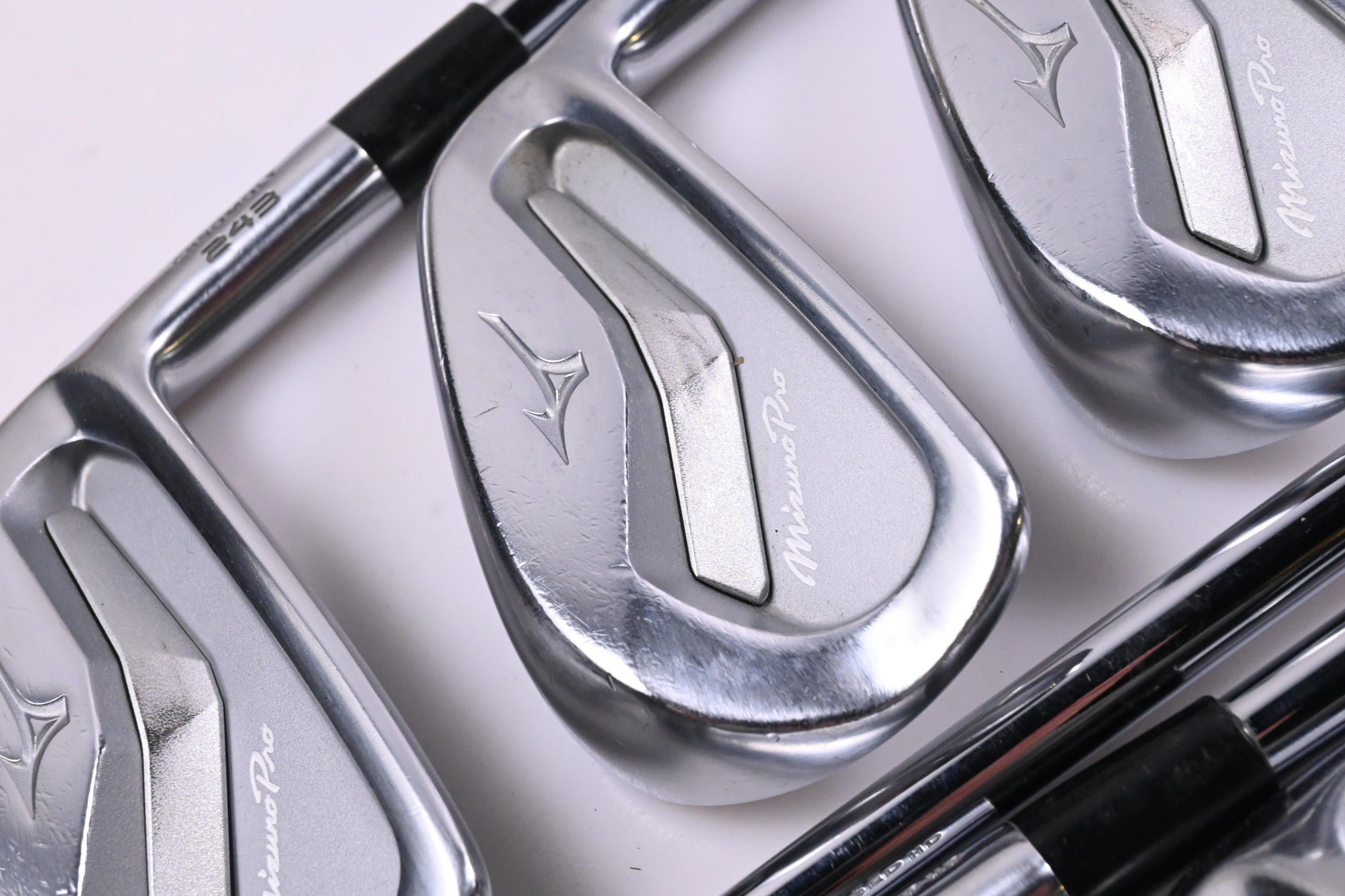 Mizuno Pro 243 Irons / 4-PW / Stiff Flex Project X LZ 120 Shafts