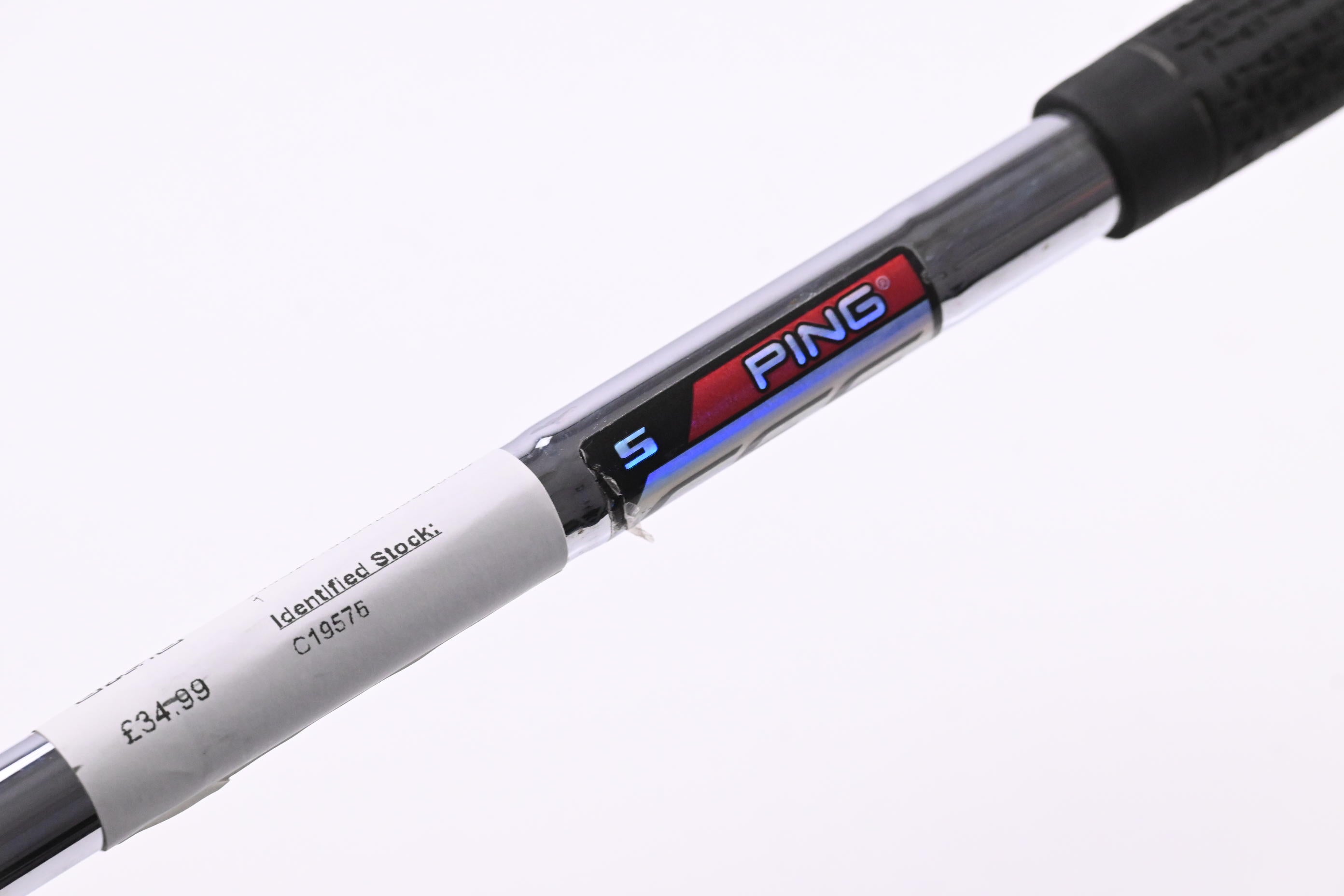 Ping i20 #5 Iron / 27 Degree / Black Dot / Stiff Flex Ping CFS Shaft