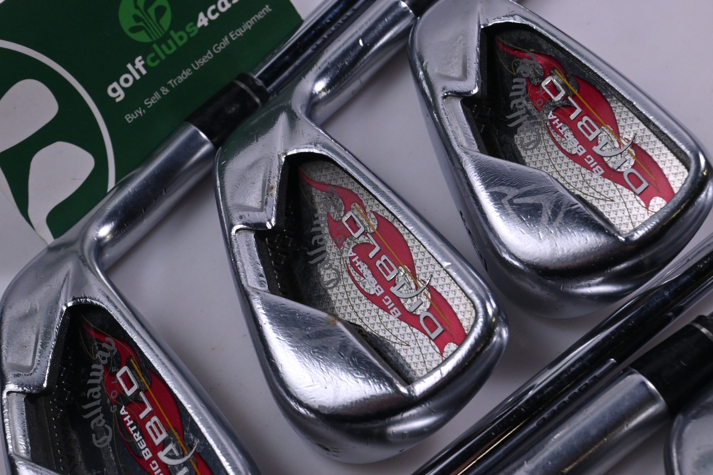 Callaway Diablo Forged Irons / 4-PW / Stiff Flex Steel Shafts