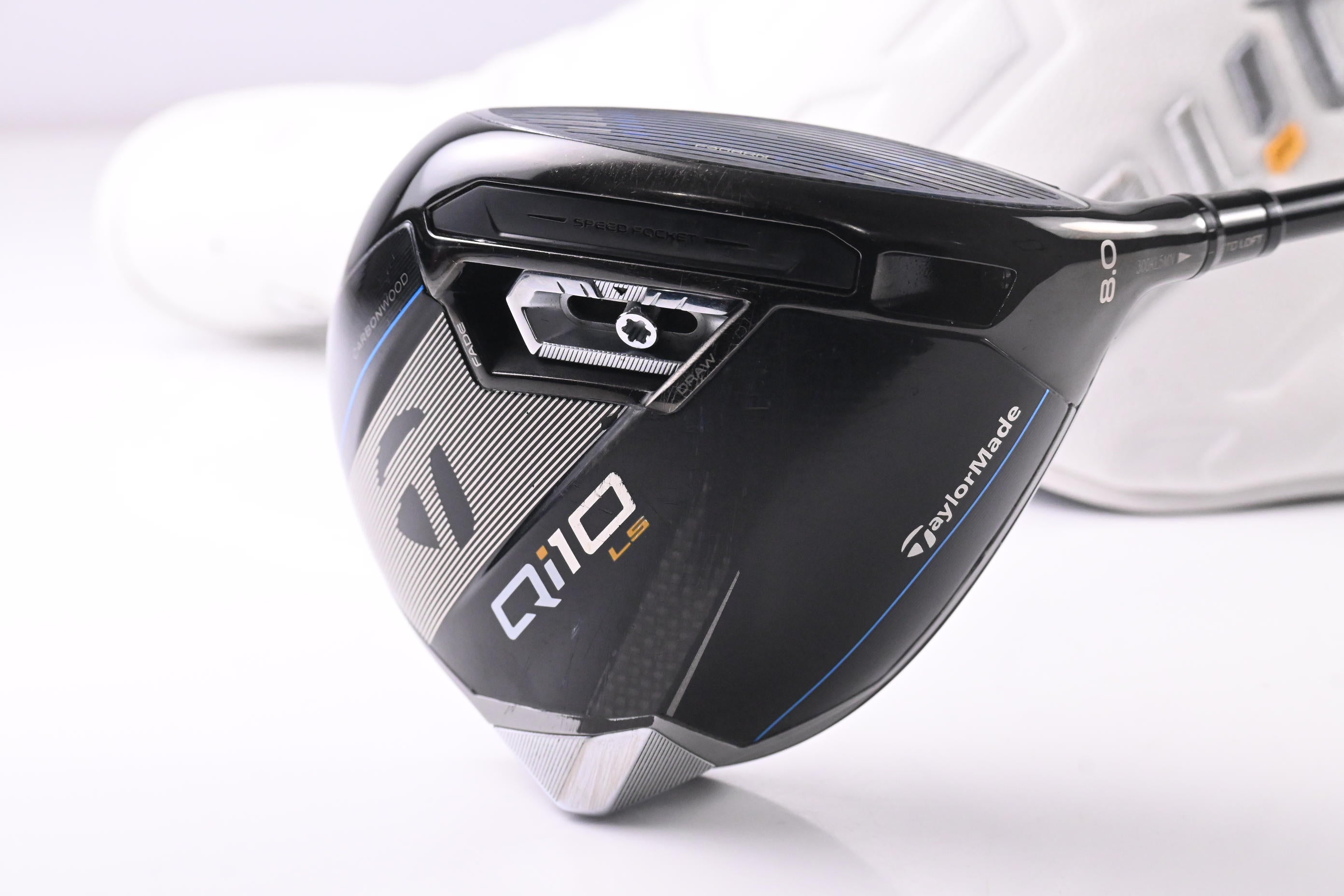 Taylormade Qi10 LS Driver / 8 Degree / Stiff Flex Kai'li Blue 60 Shaft